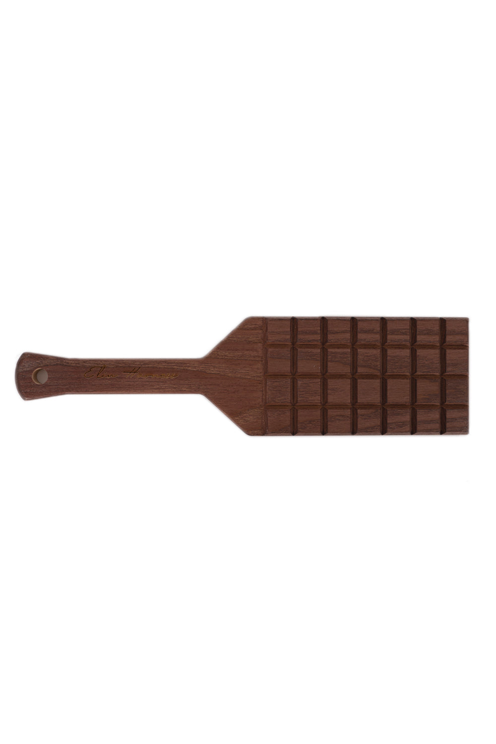 BDSM Wooden Spanking Paddle - Chocolate
