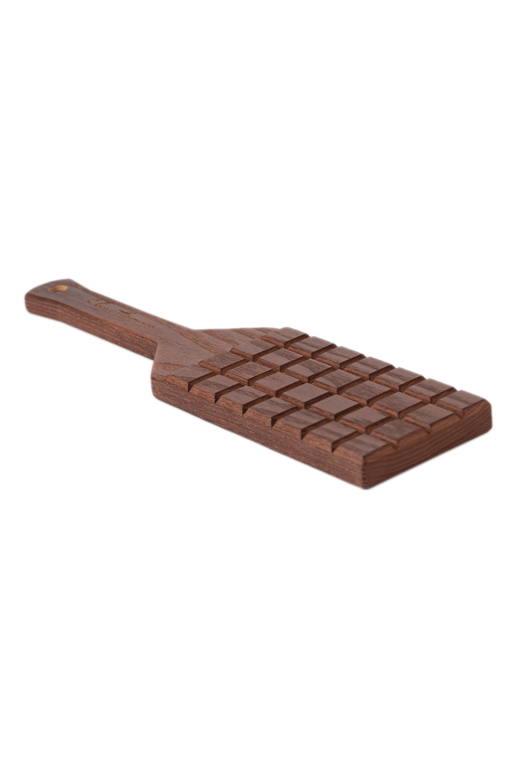 BDSM Wooden Spanking Paddle - Chocolate