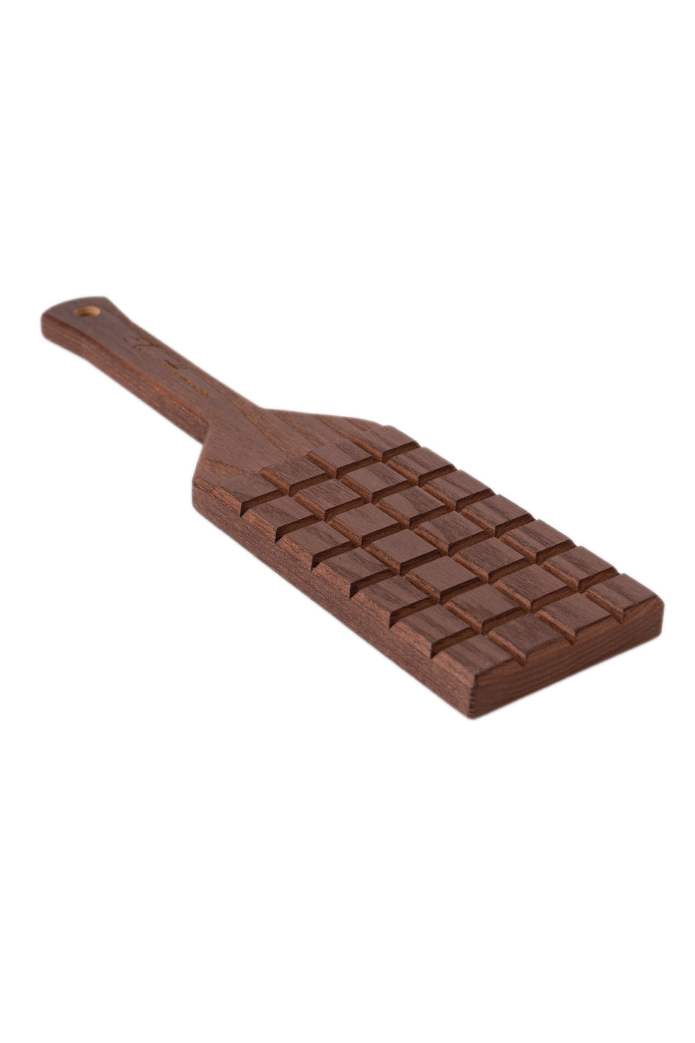 BDSM Wooden Spanking Paddle - Chocolate