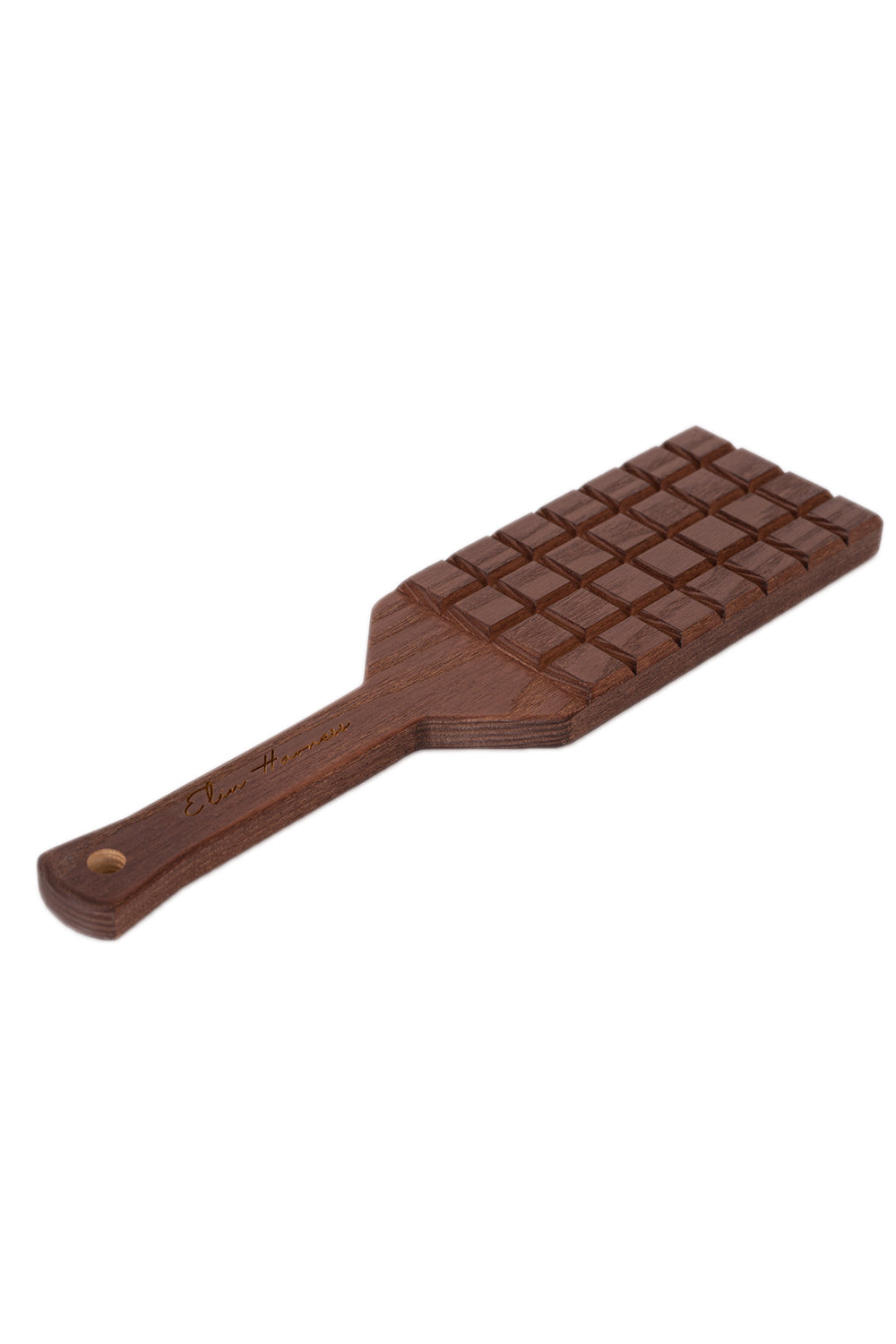 BDSM Wooden Spanking Paddle - Chocolate