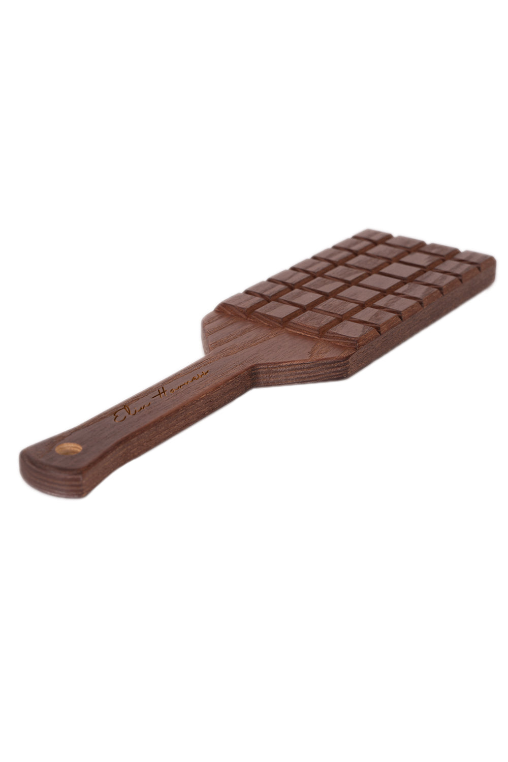 BDSM Wooden Spanking Paddle - Chocolate