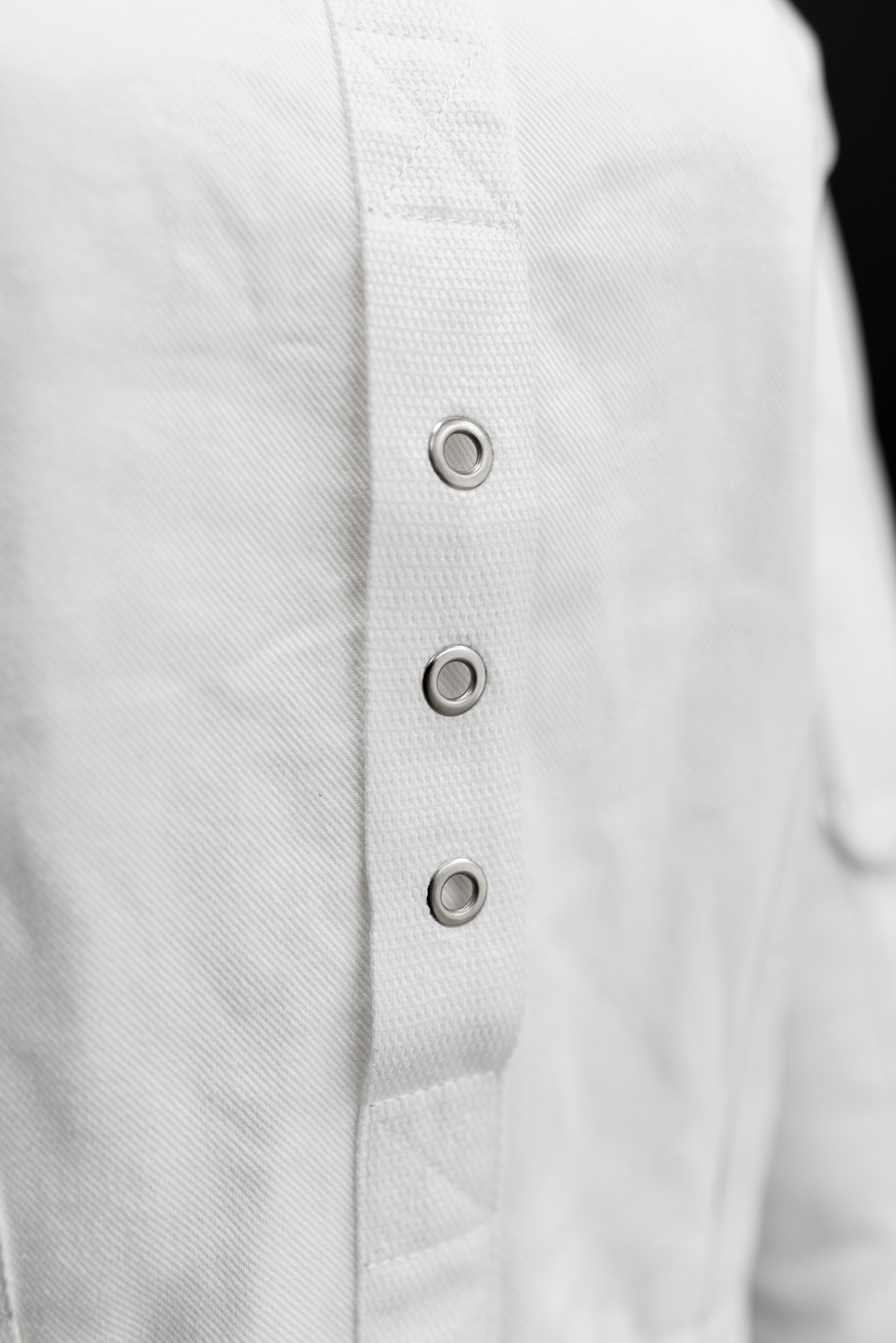 Cotton Straitjacket with Segufix Style Locks & Key. White