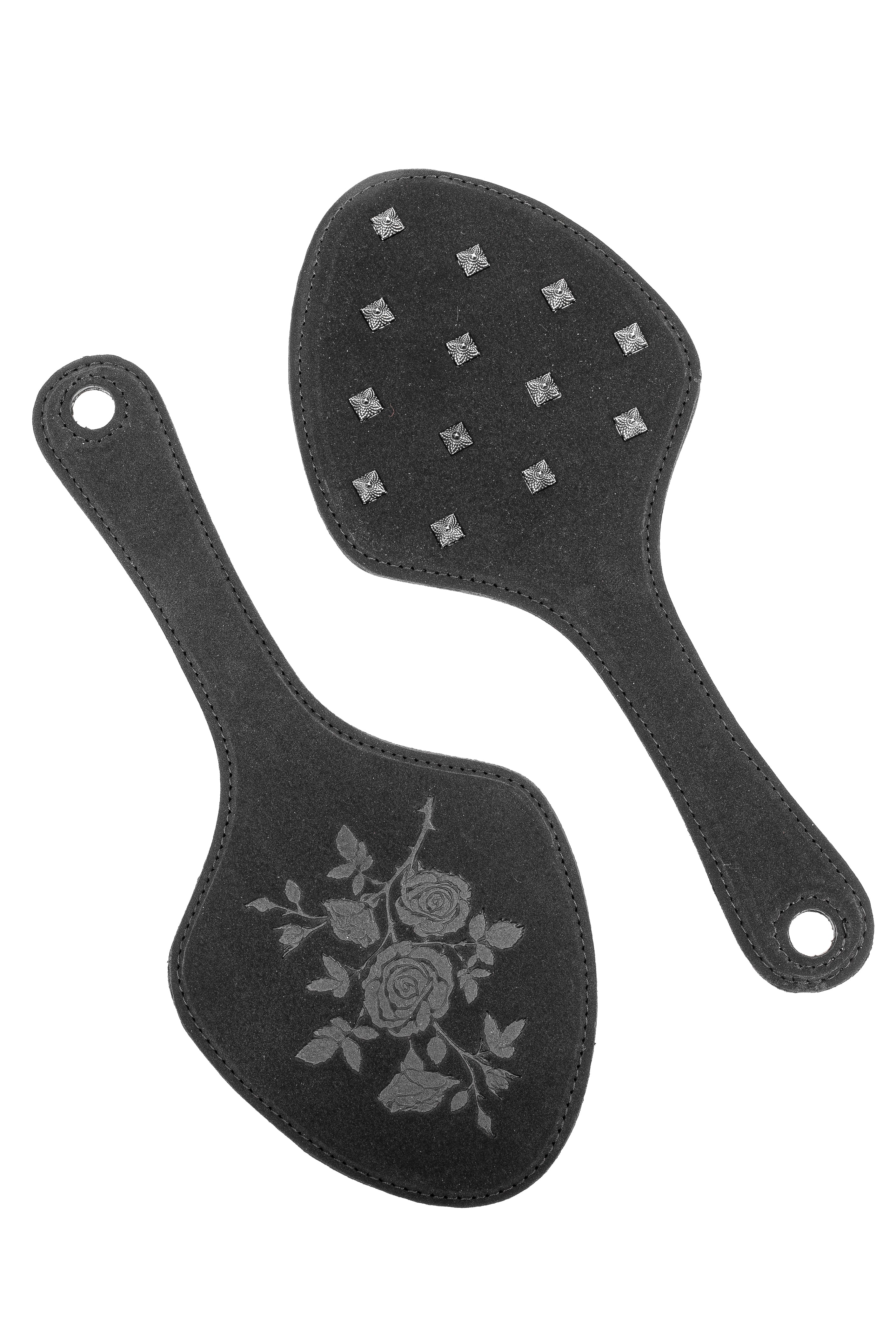 Neoprene Faux Leather Spanking Paddle with Spikes