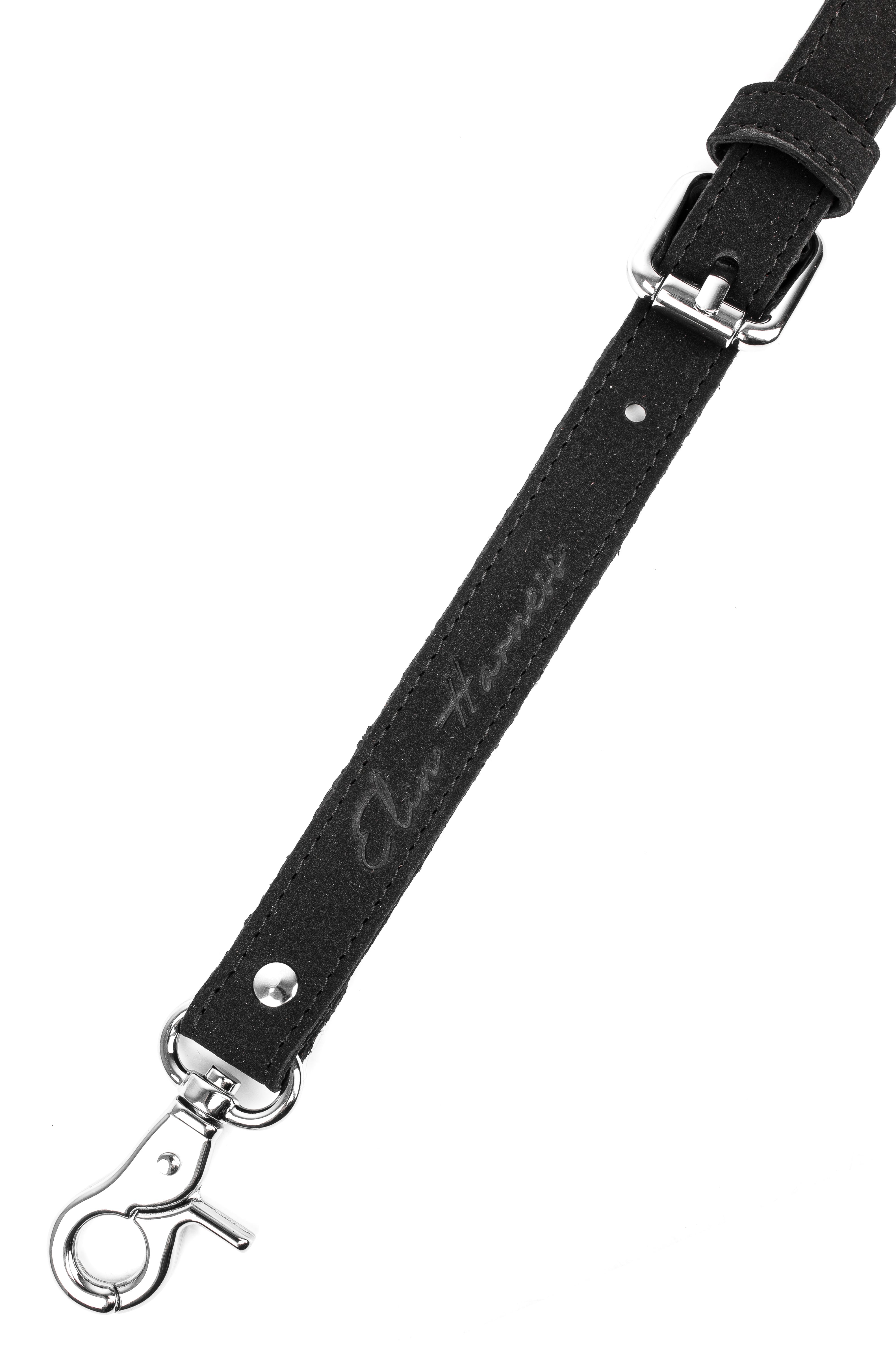 Neoprene Purple Faux Leather Restraint Connector Adjustable