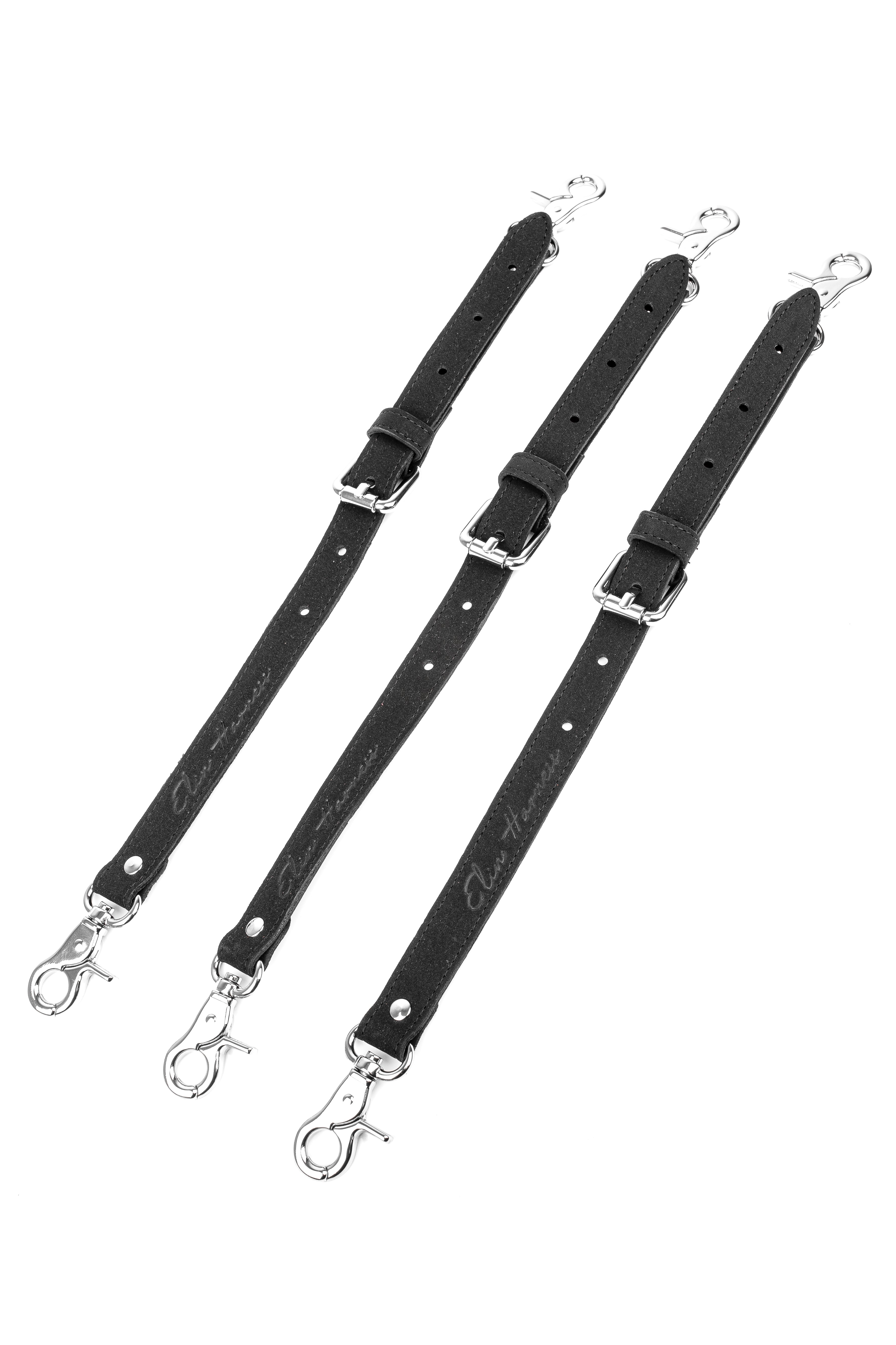 Neoprene Faux Leather Restraint Connector Adjustable