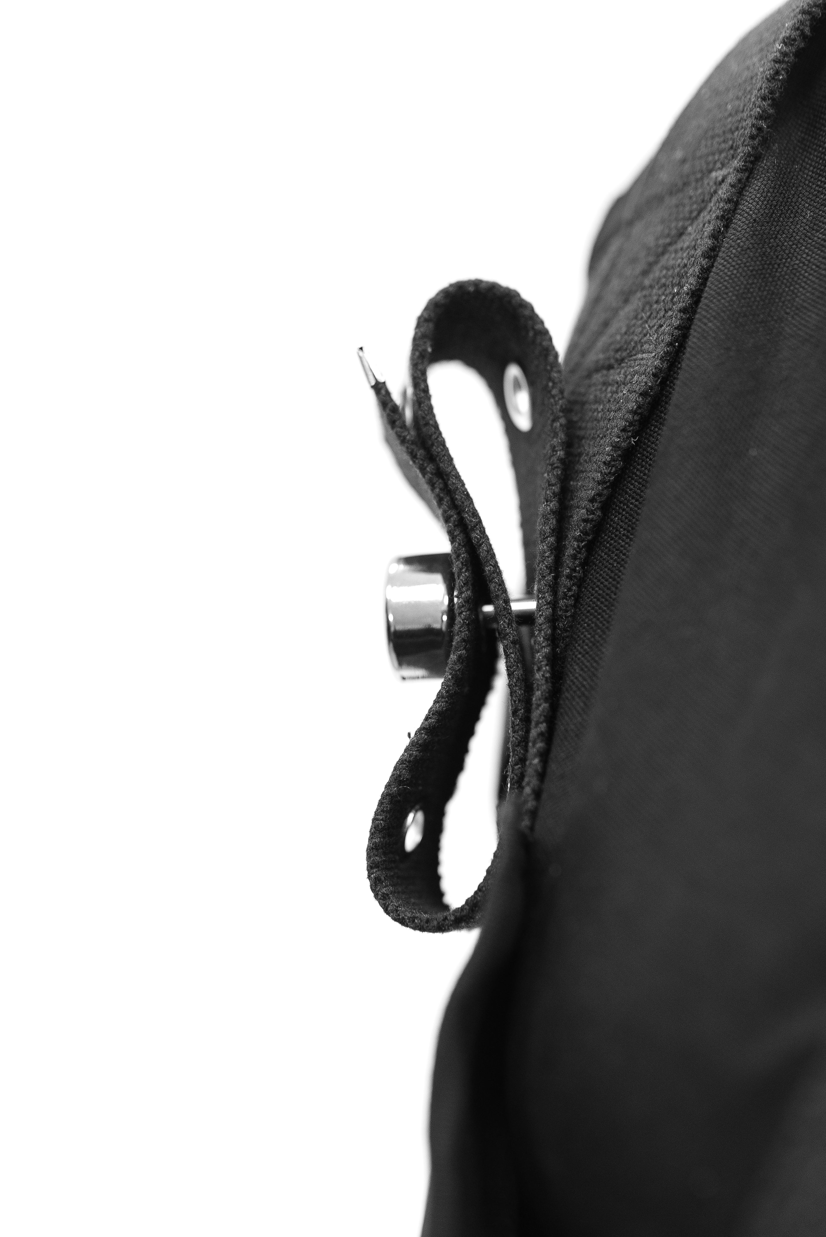 Cotton Straitjacket with Segufix Style Locks & Key. Black