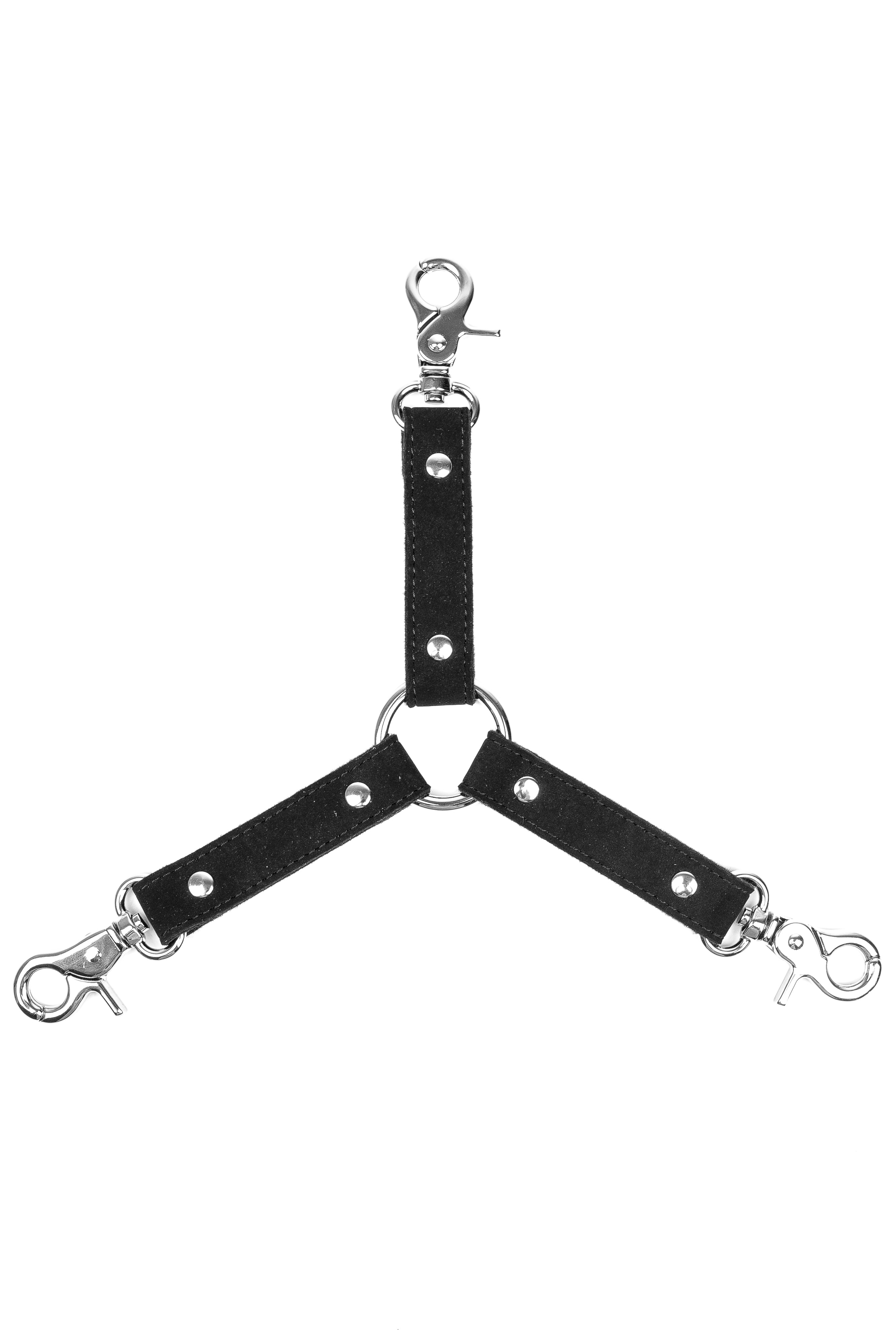 Neoprene Eco-Leather 3-Way O-Ring Connector