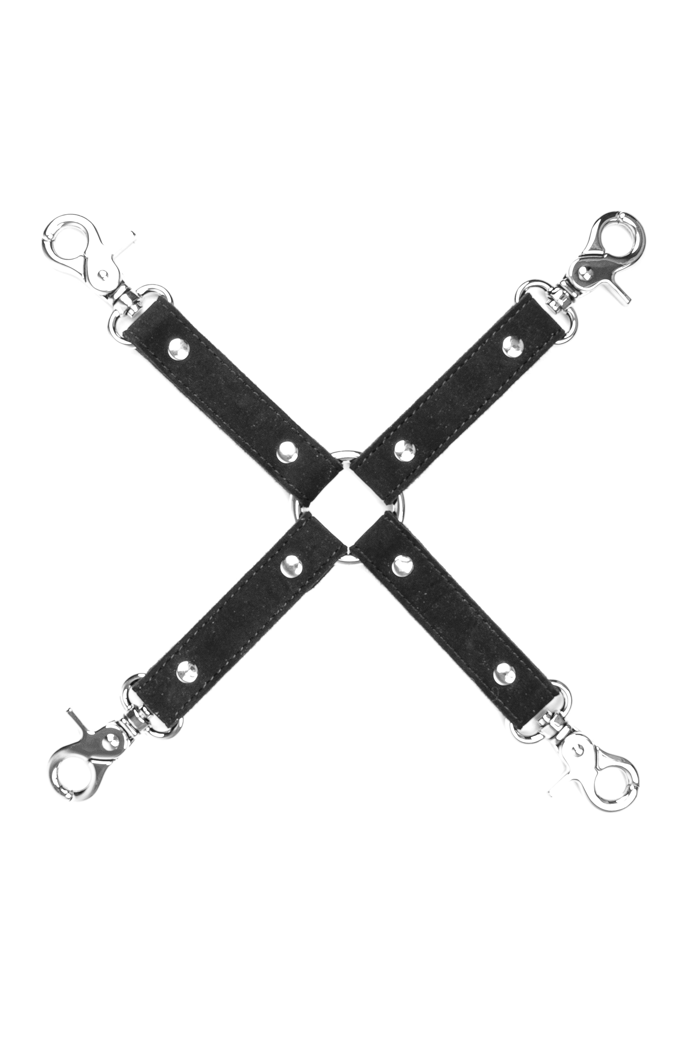 Neoprene Eco-Leather O-ring 4-Way Connector