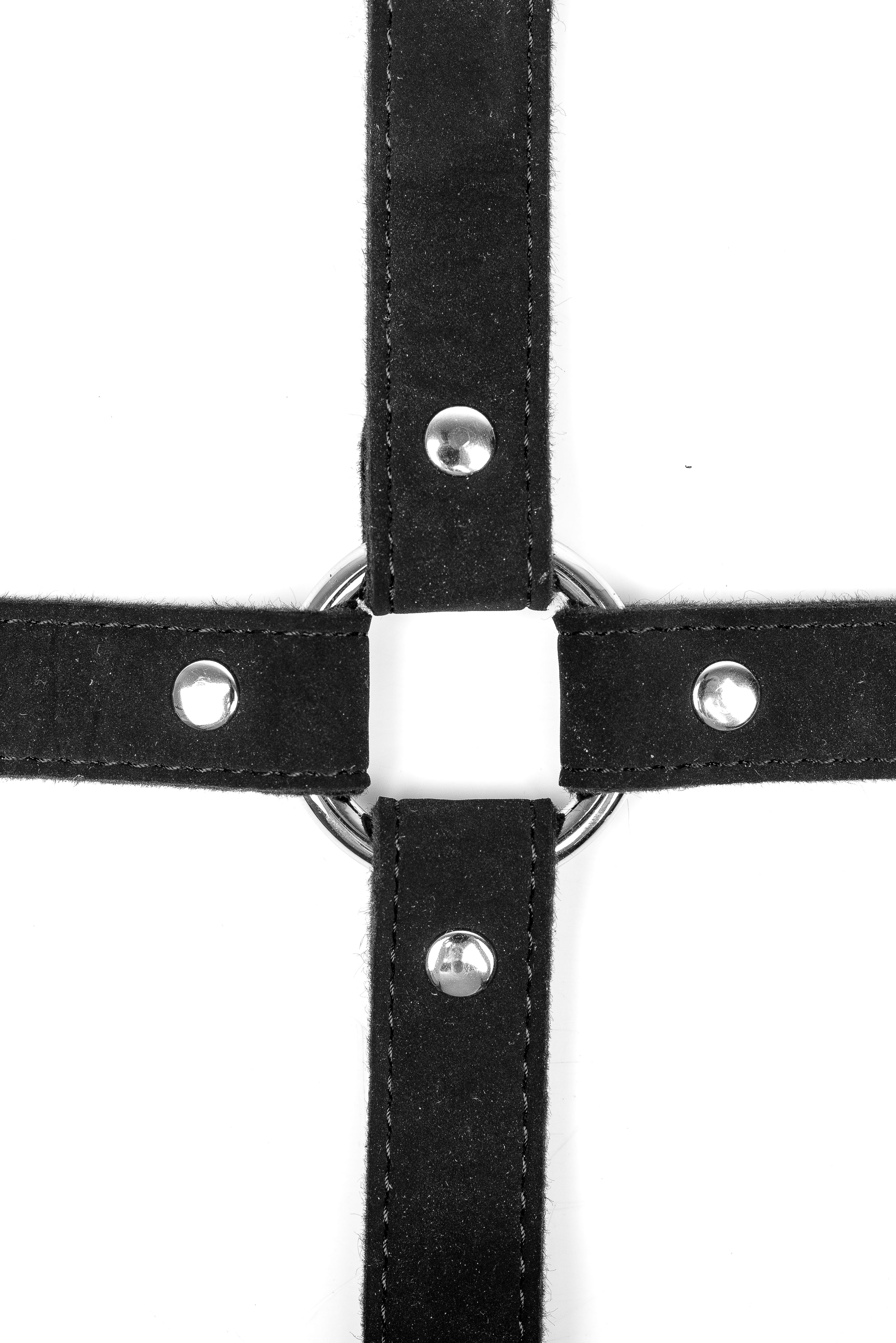 Neoprene Eco-Leather O-ring 4-Way Connector