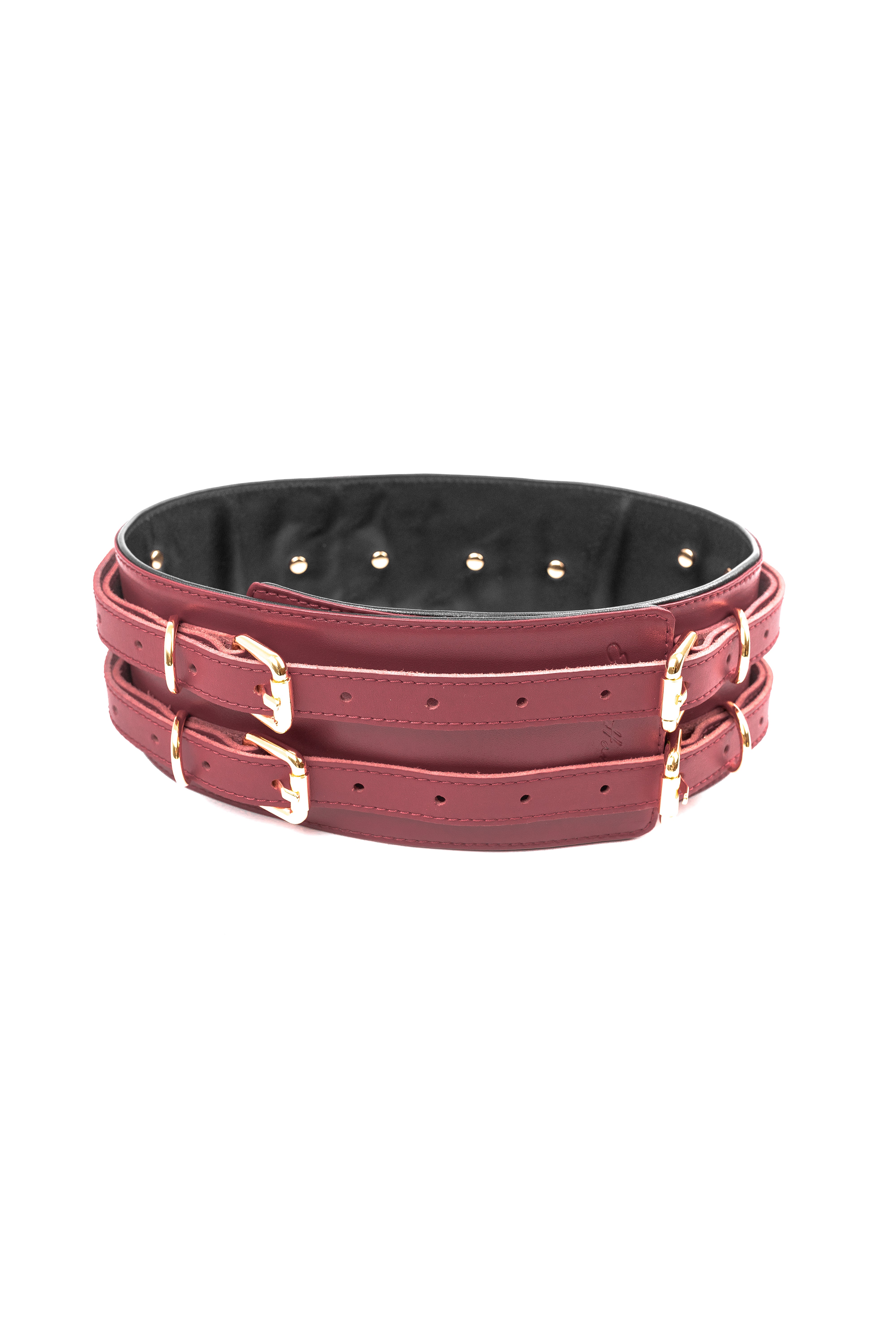 Leather Waist Belt. Black