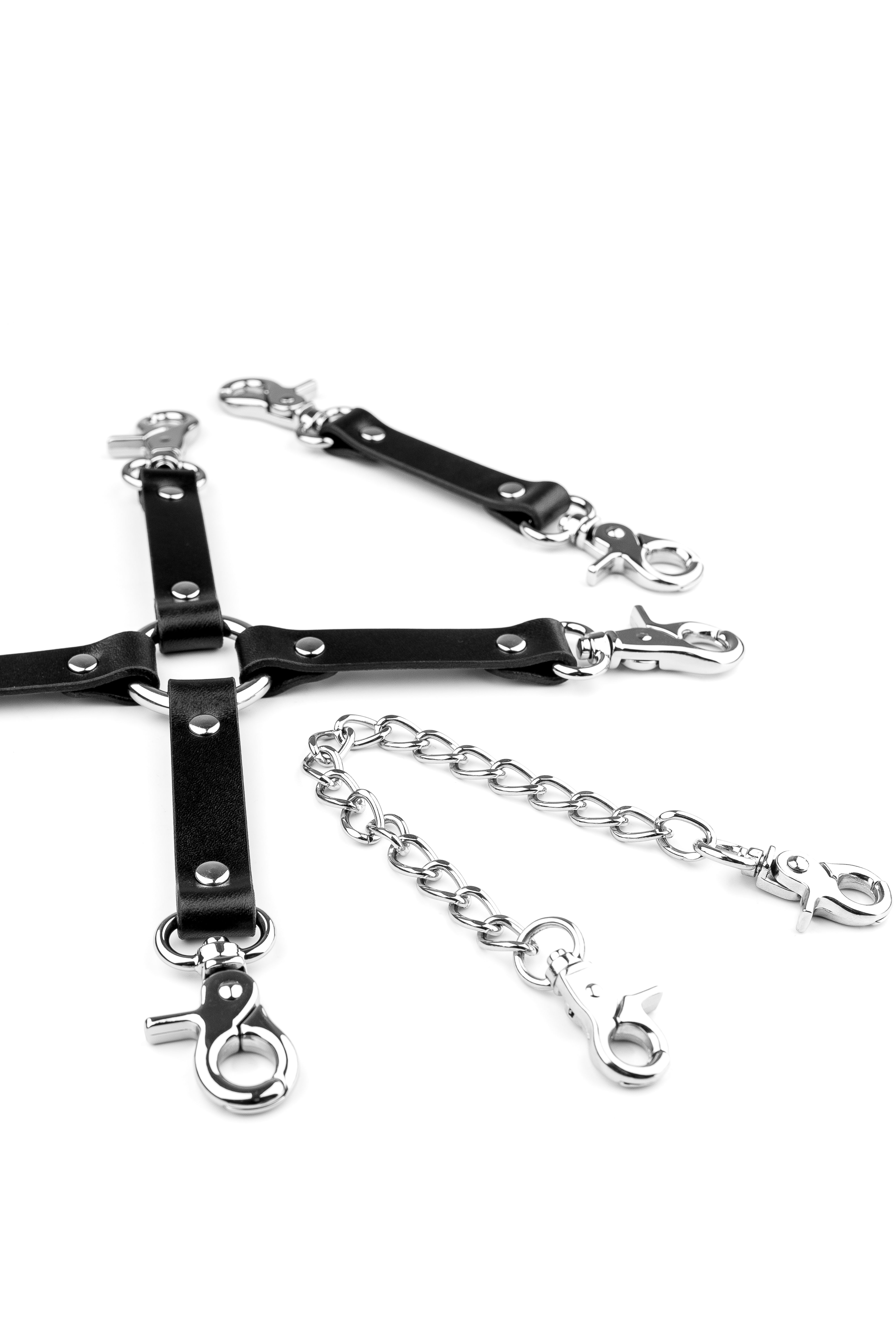 Set of 3 Leather Exclusive Connectors