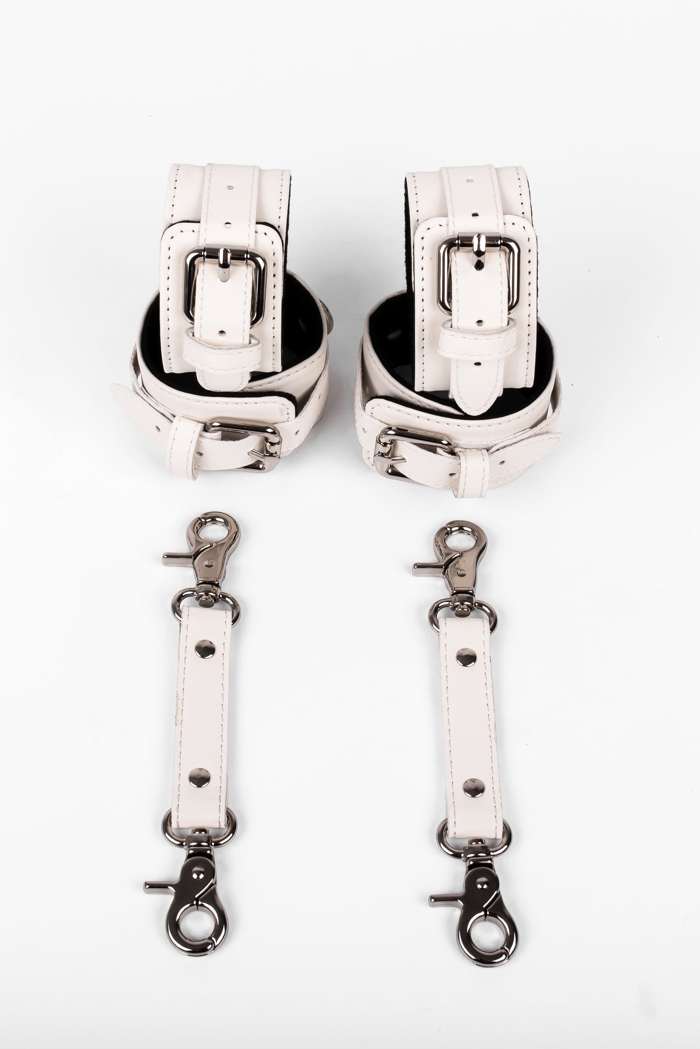 Neoprene 2 in 1 Vegan Leather Harness Bondage Set. 5 colors