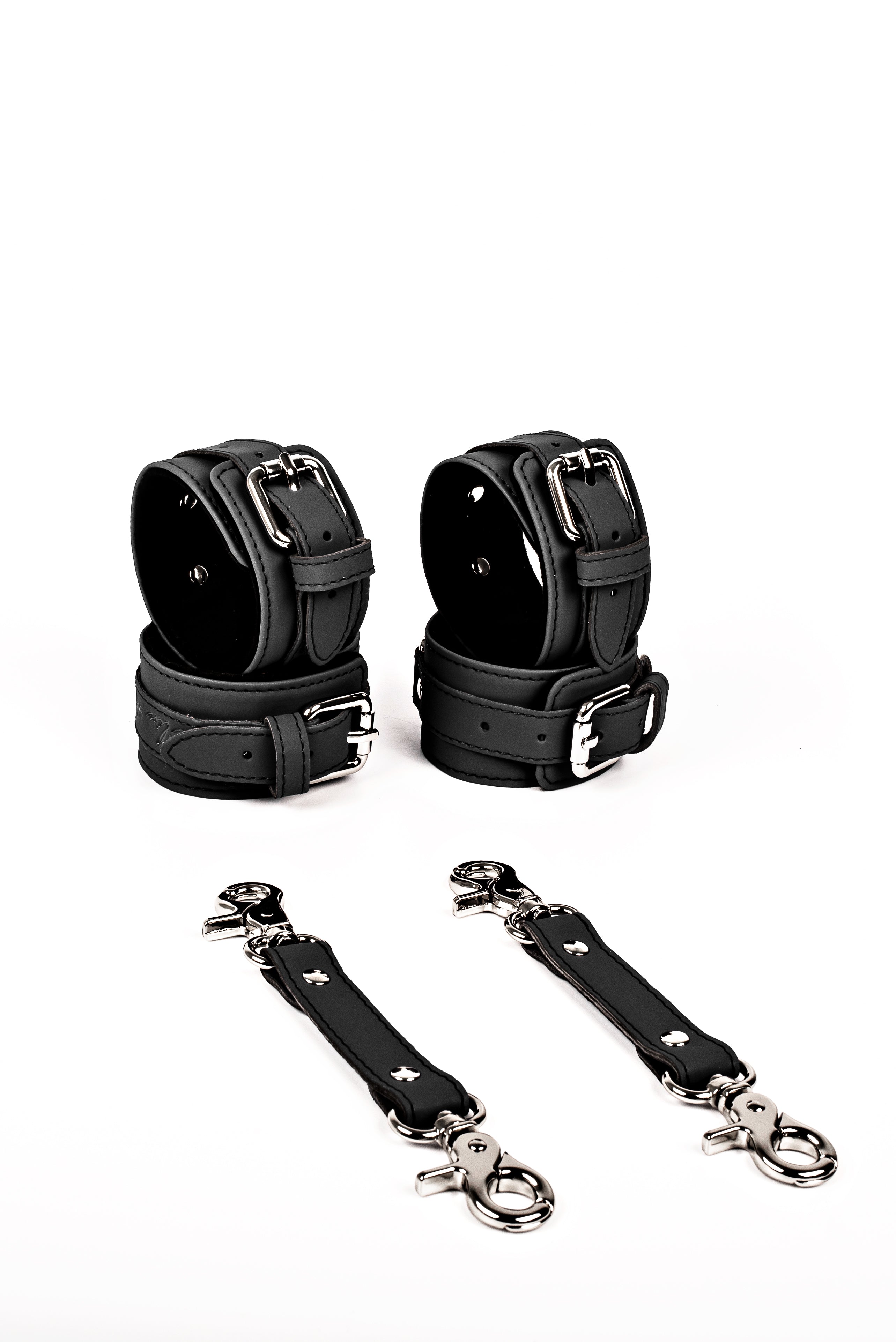 Neoprene 2 in 1 Vegan Leather Harness Bondage Set. 5 colors