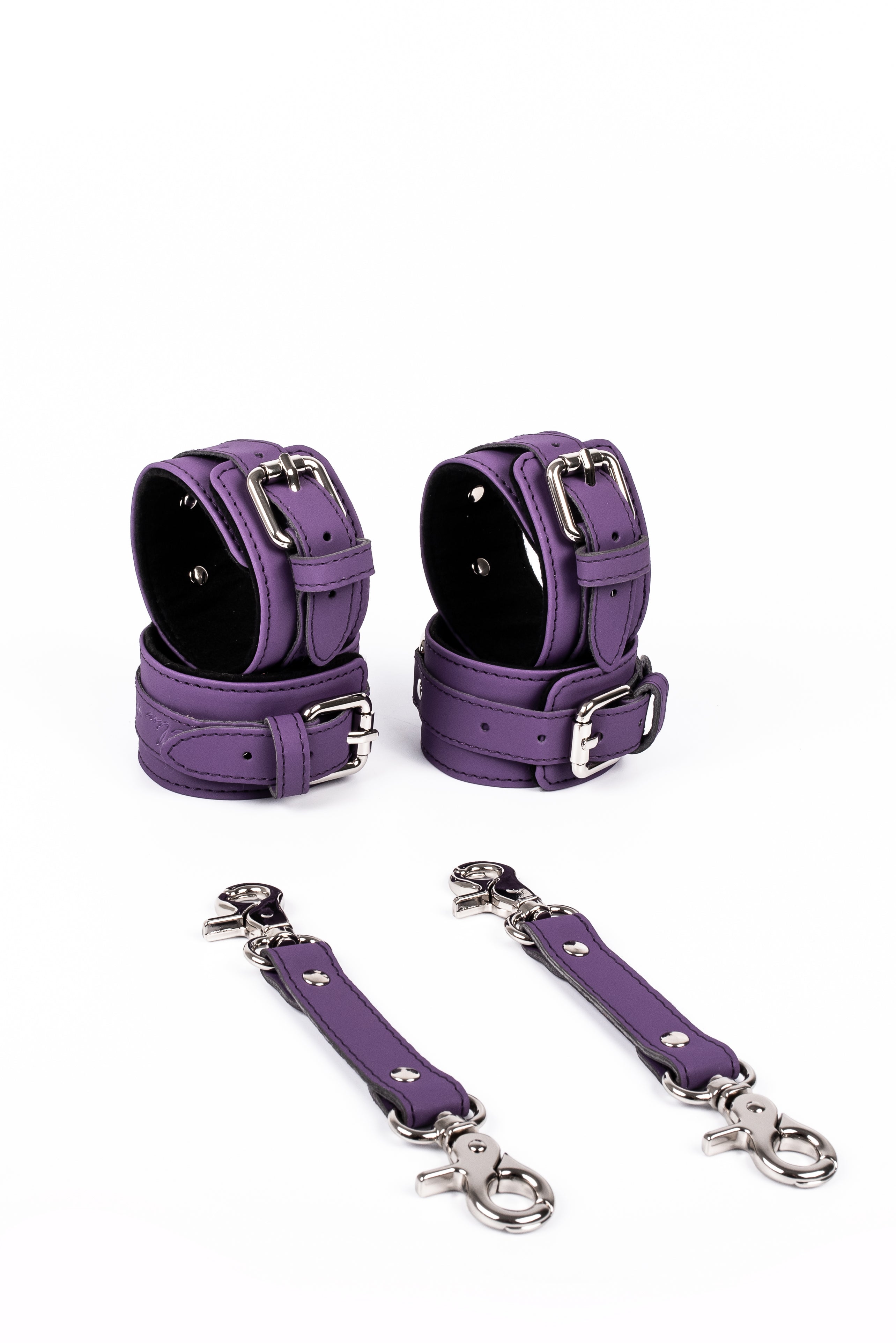 Neoprene 2 in 1 Vegan Leather Harness Bondage Set. 5 colors