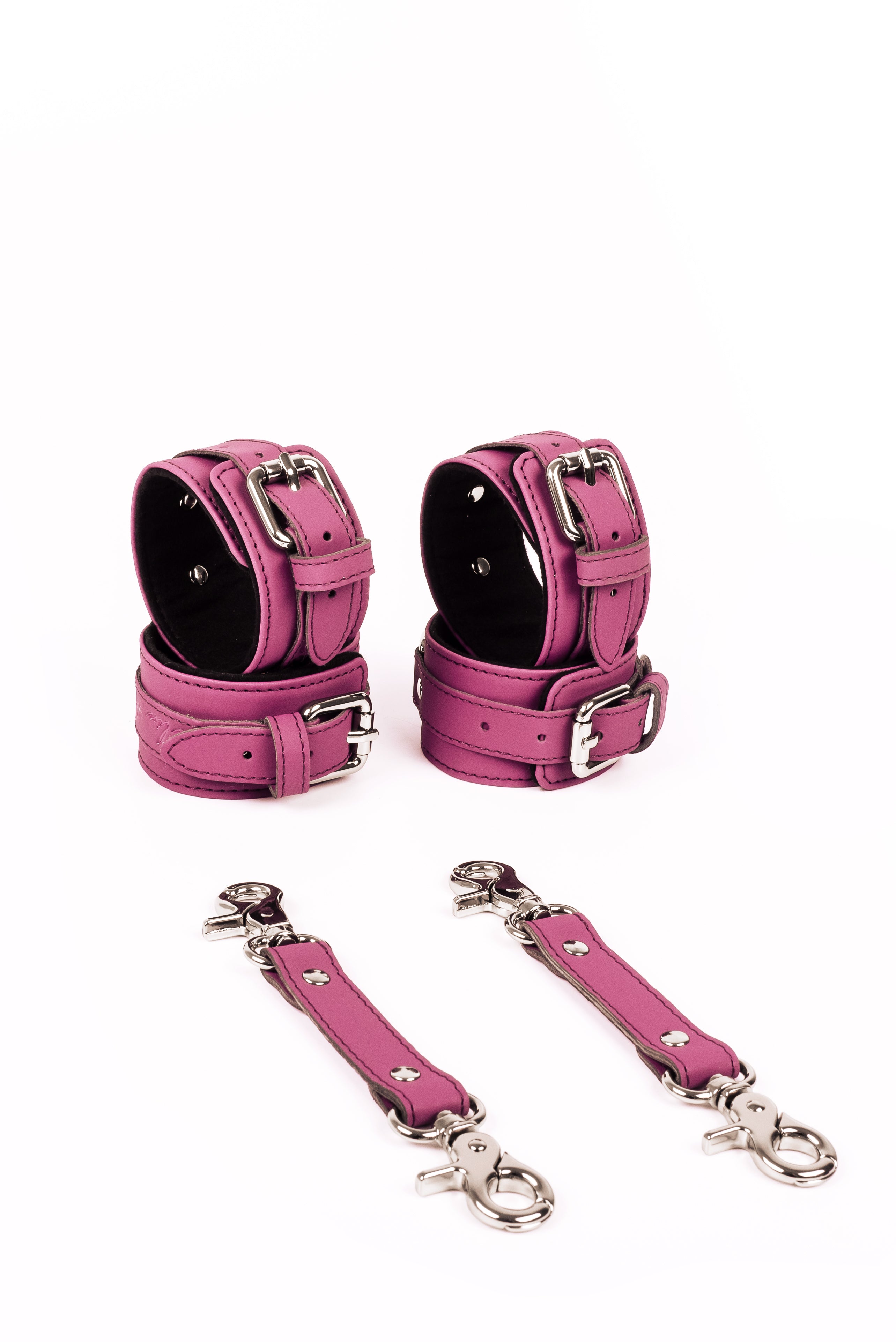 Neoprene 2 in 1 Vegan Leather Harness Bondage Set. 5 colors
