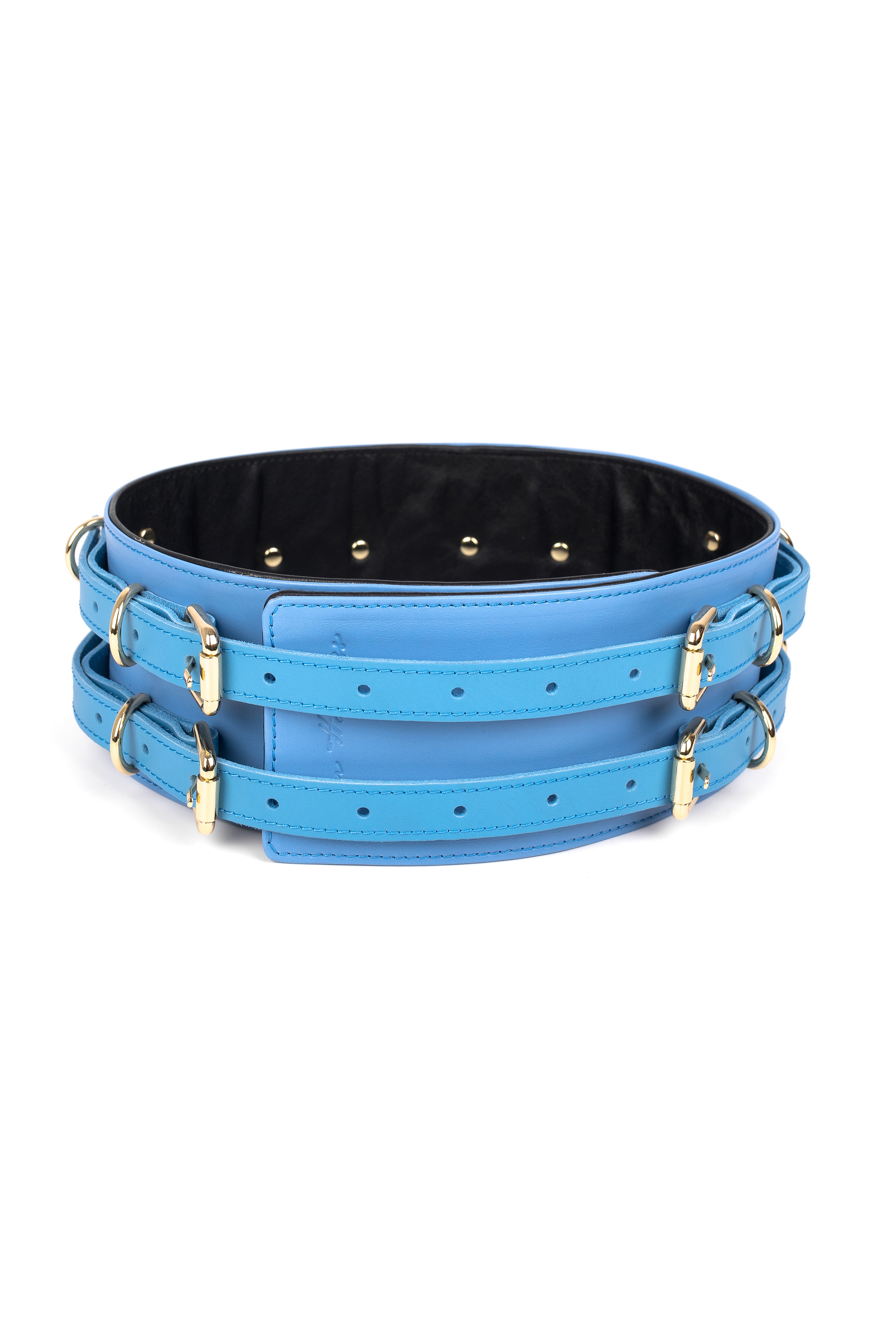 Leather Waist Belt. Black