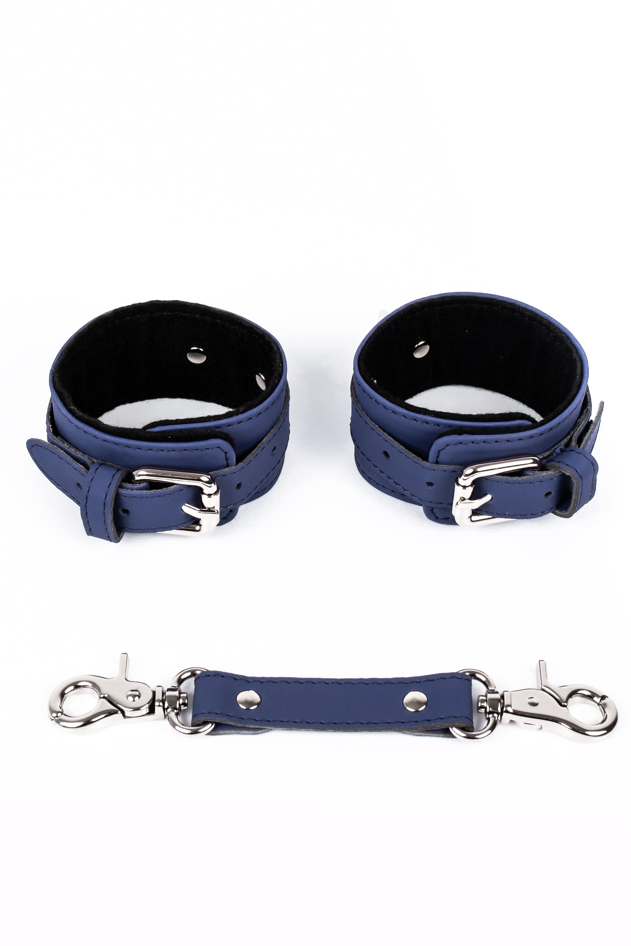 Neoprene Vegan Leather Wrist/Ankle cuffs. 5 colors