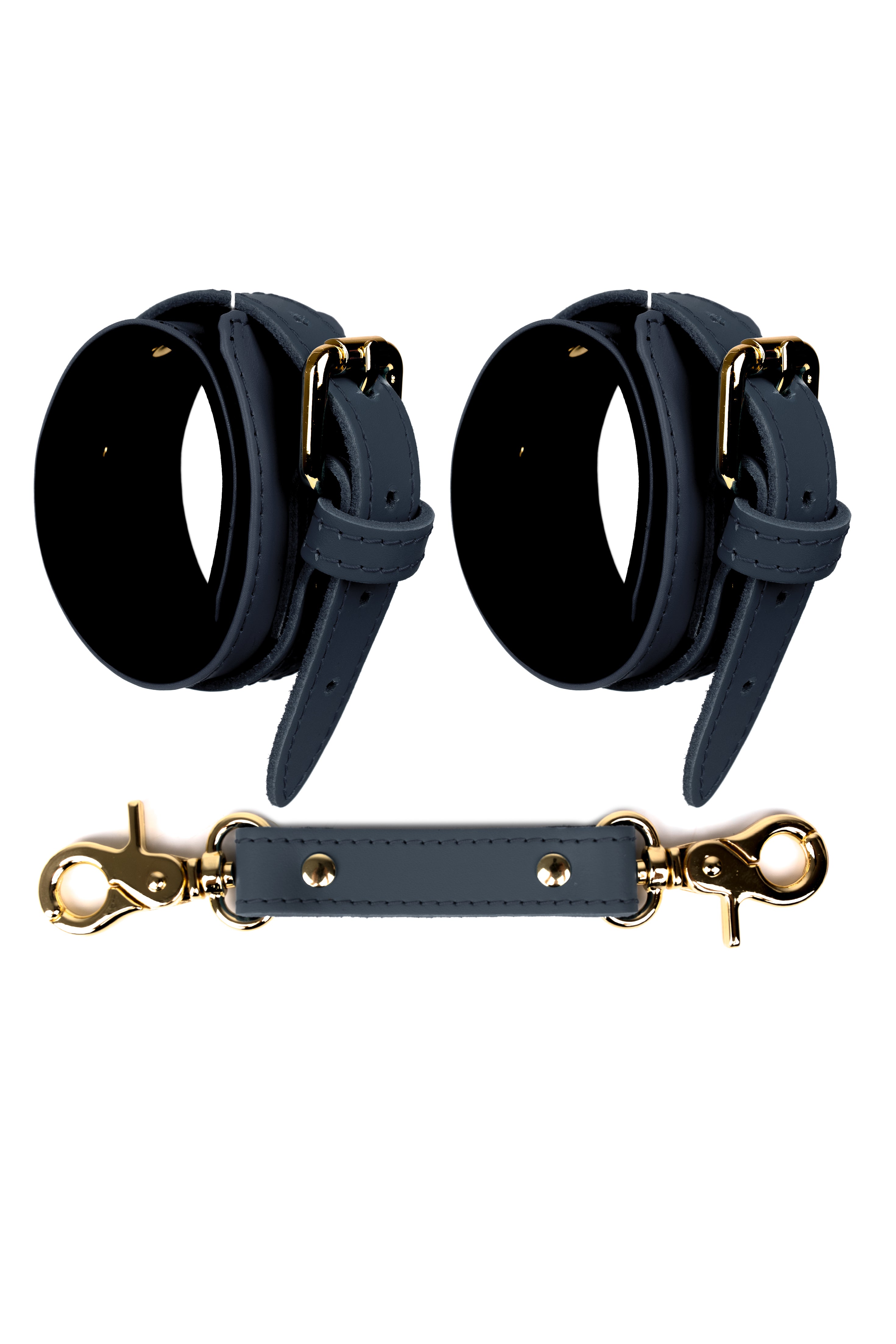 Cuffs for wrists, for ankles. Classic style