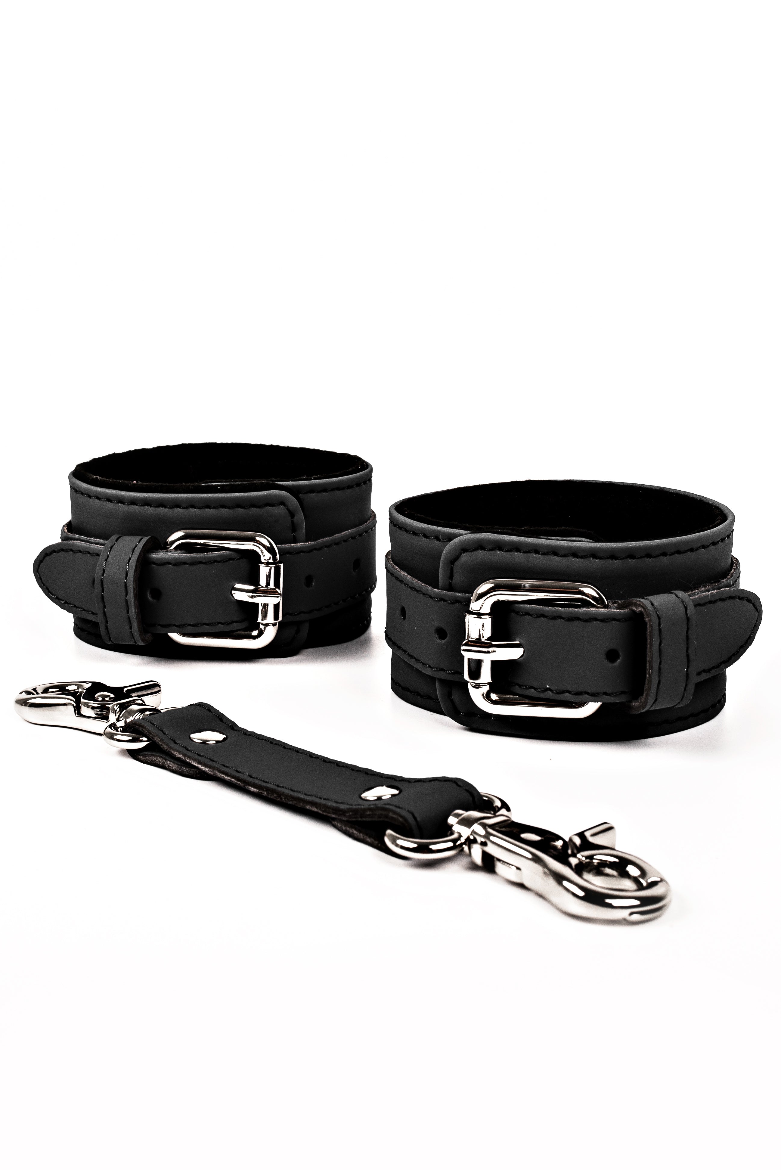 Neoprene Vegan Leather Wrist/Ankle cuffs. 5 colors
