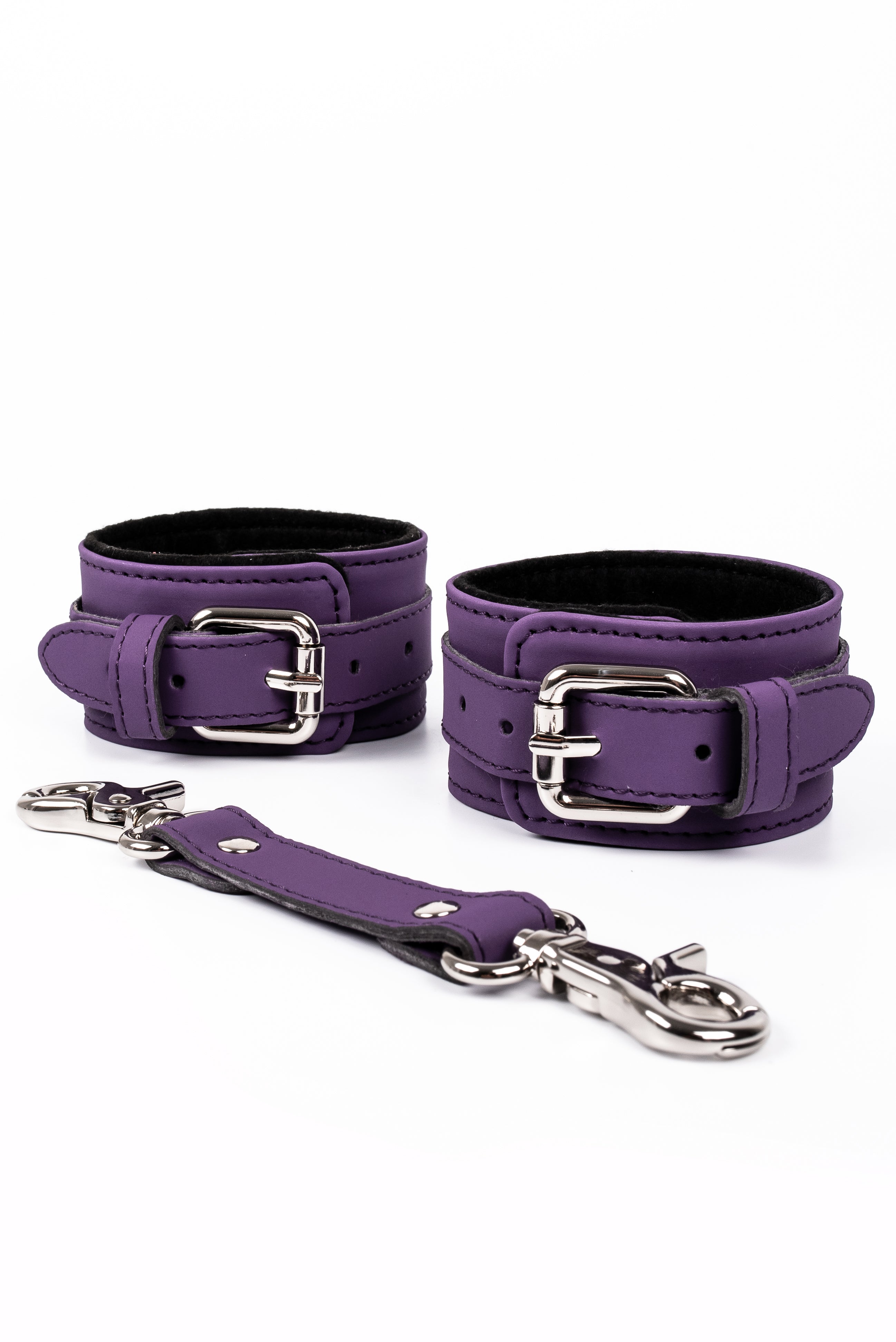 Neoprene Vegan Leather Wrist/Ankle cuffs. 5 colors