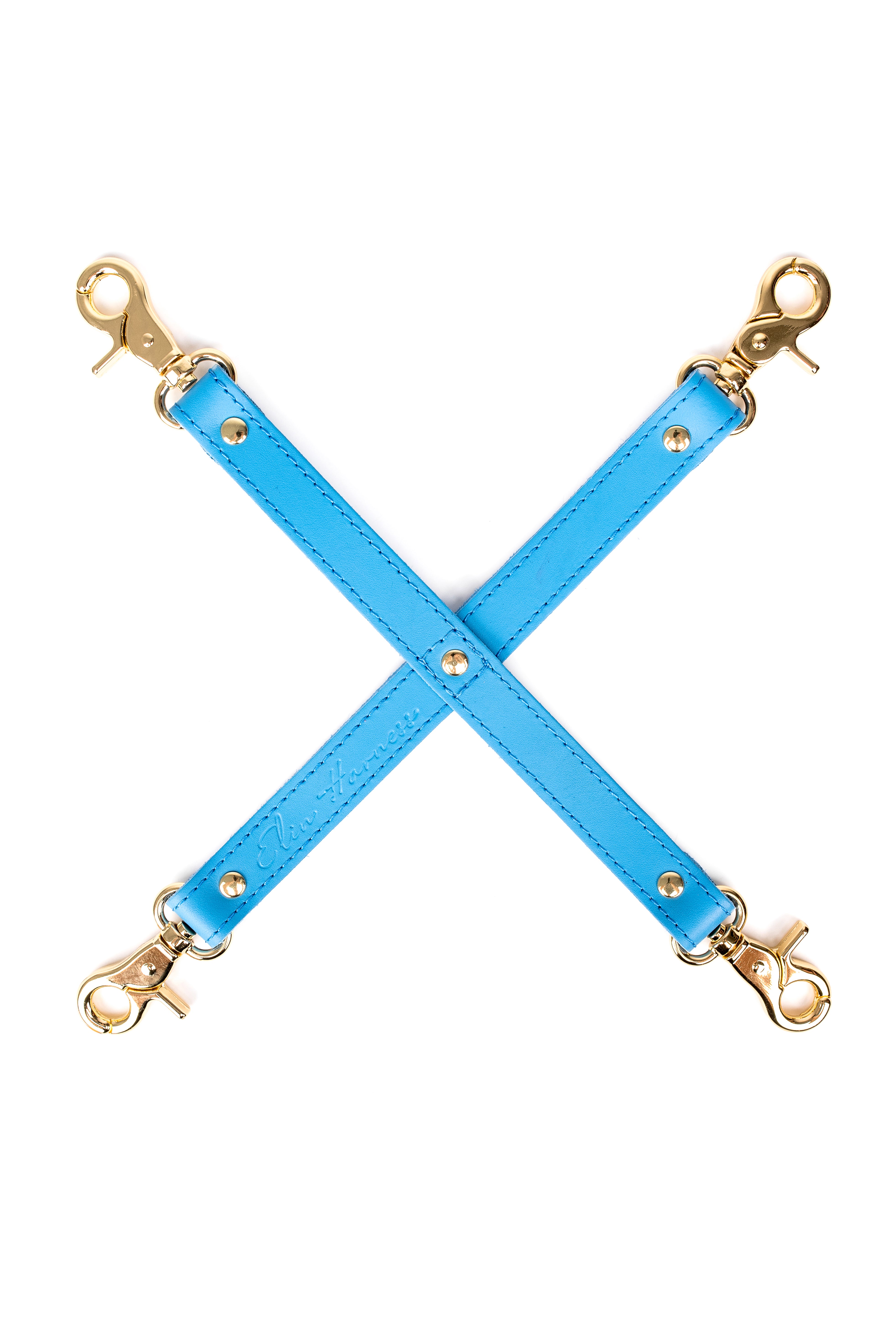 4-way Strap Bondage, Hog-Tie Connector Reinforced Steel