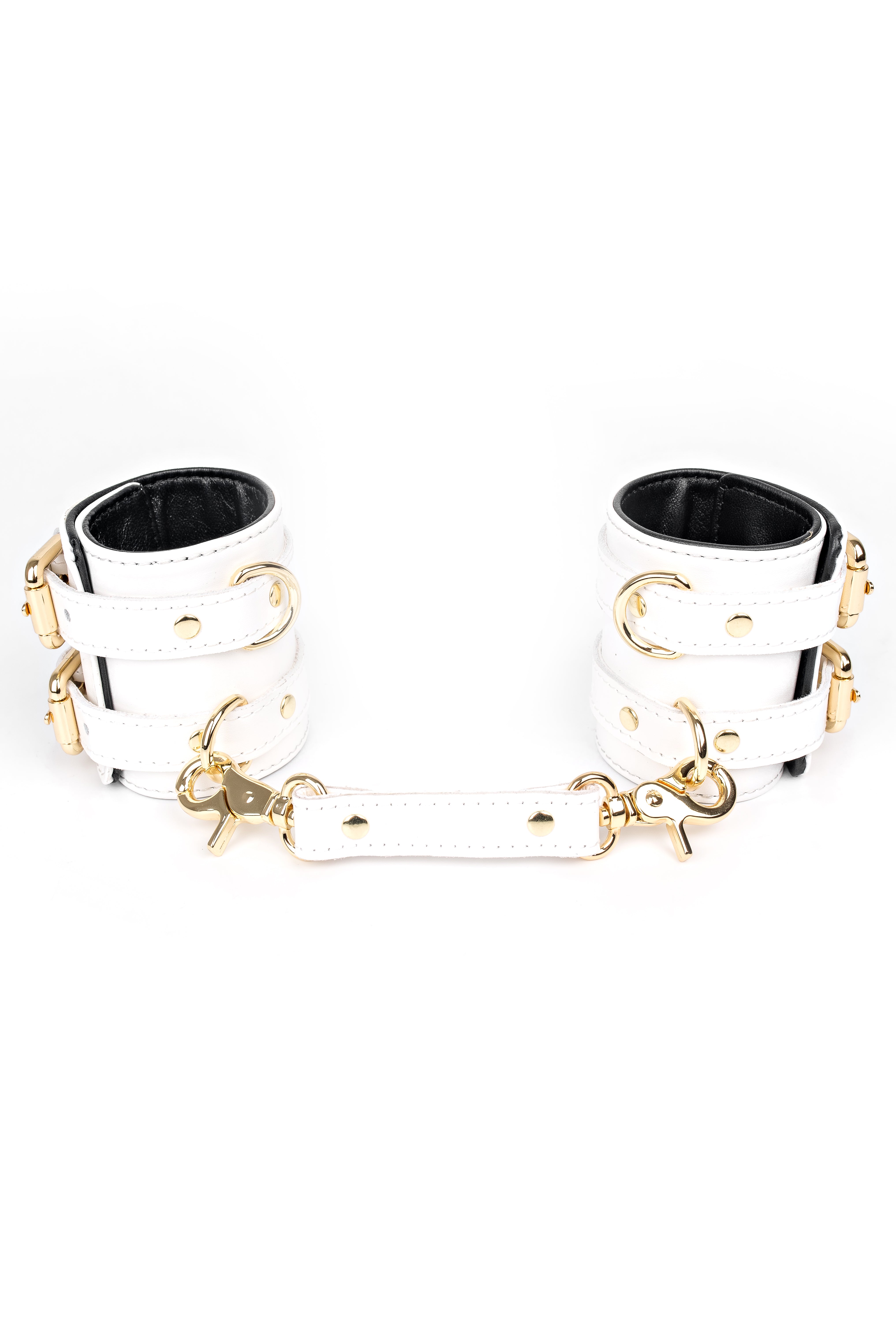 Wide Handcuffs, Ankle cuffs, BDSM Leather Restraints
