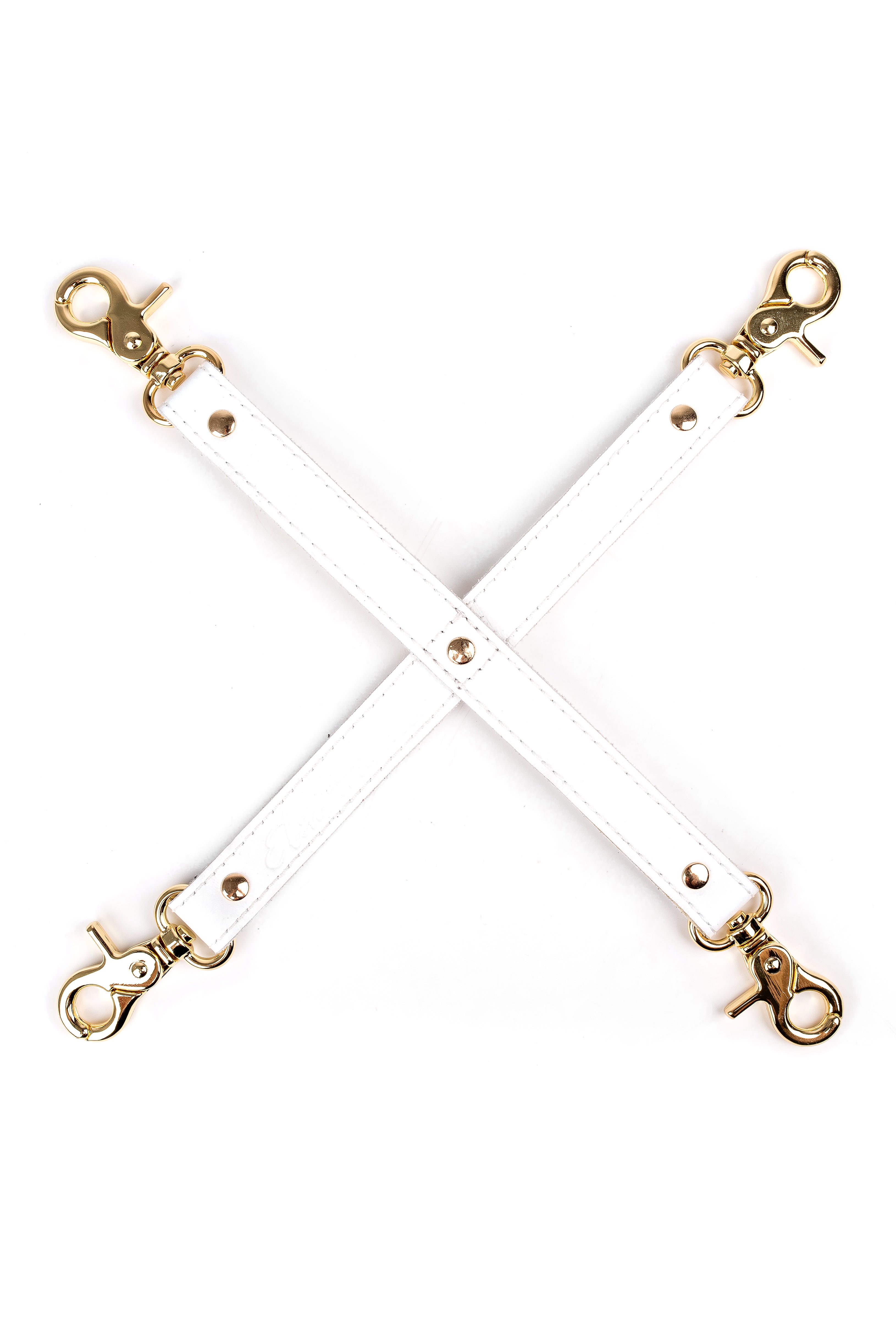 4-way Strap Bondage, Hog-Tie Connector Reinforced Steel
