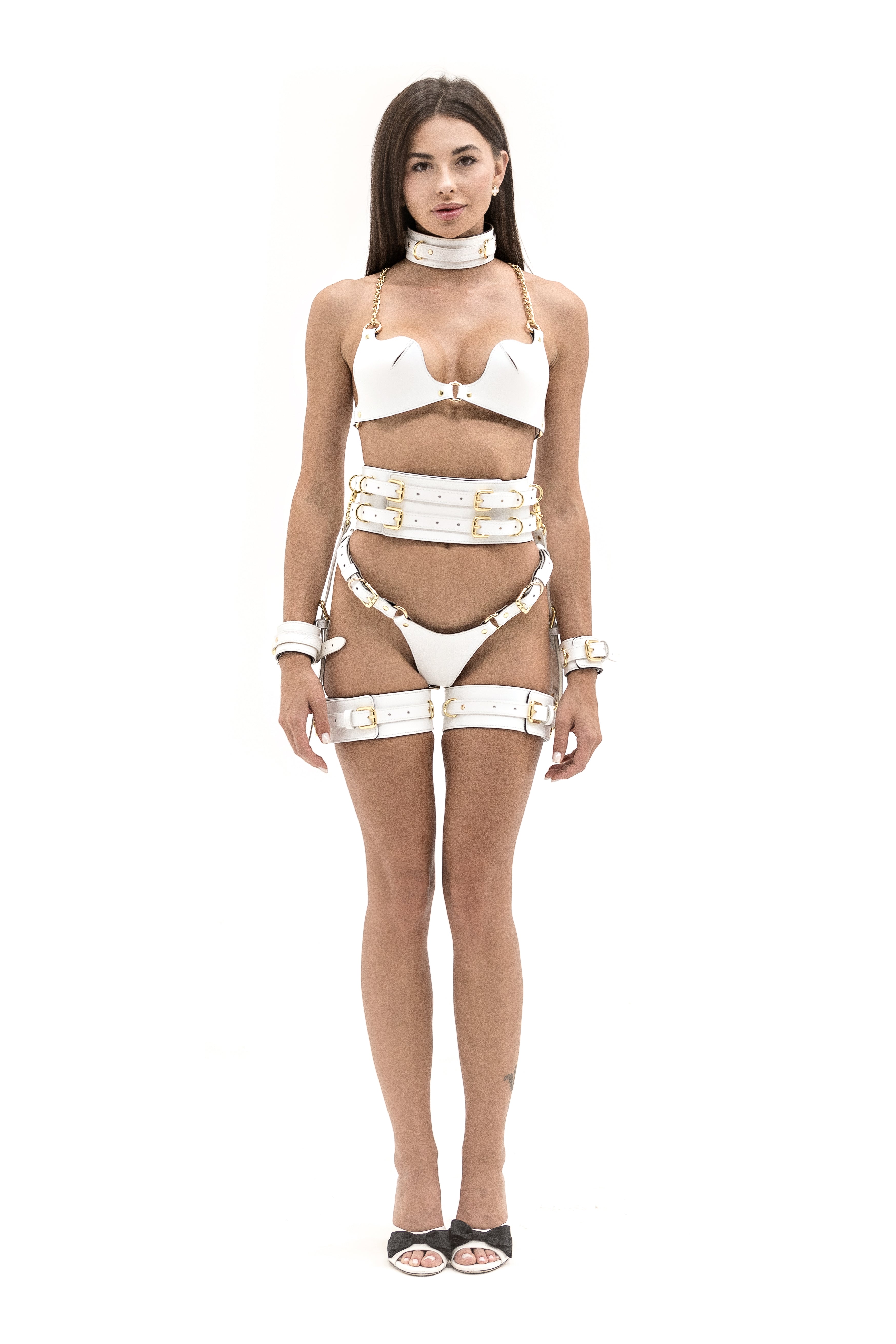 Freyja Lingerie & Bondage Set Burgundy