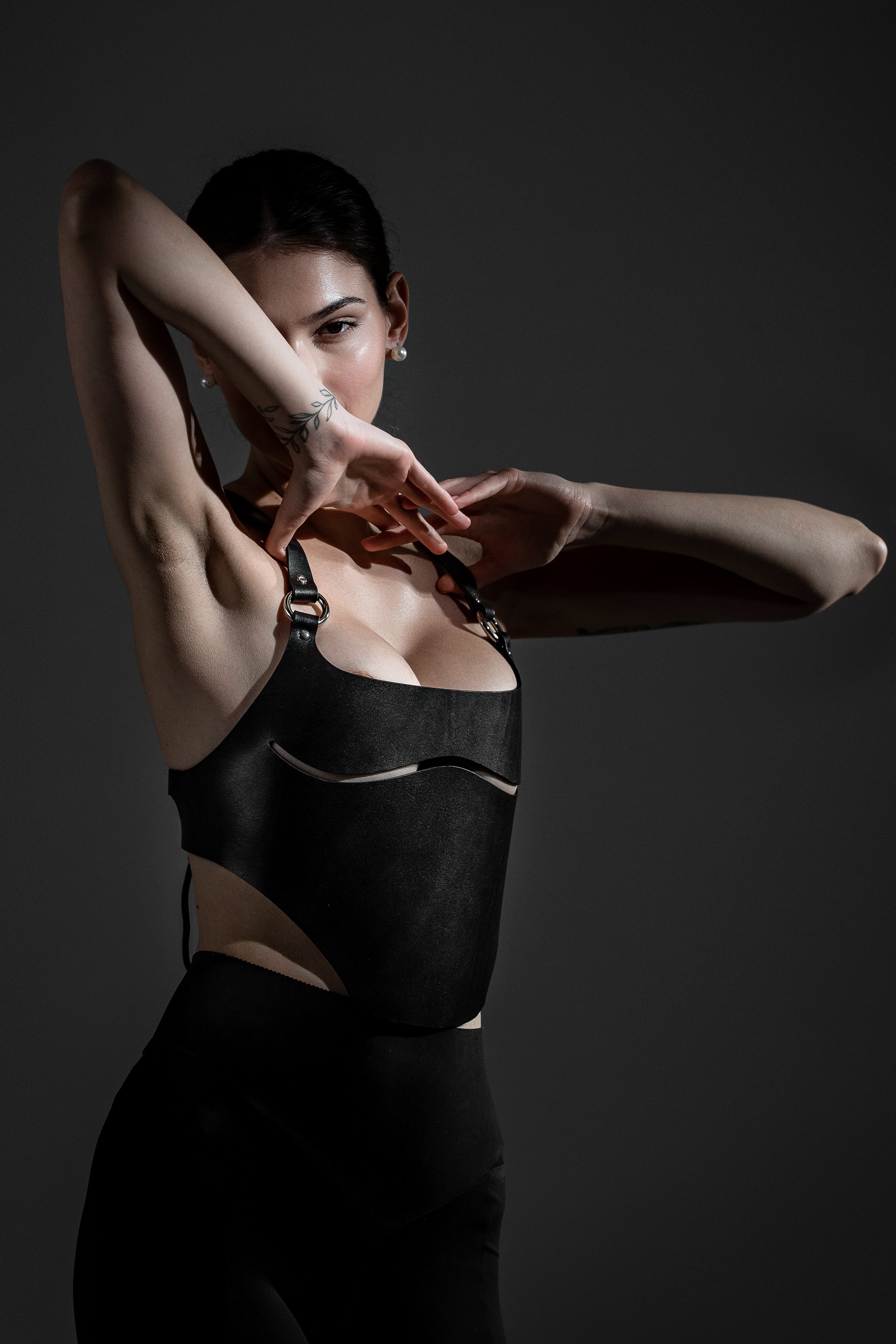 Leather Corset "Warrior"