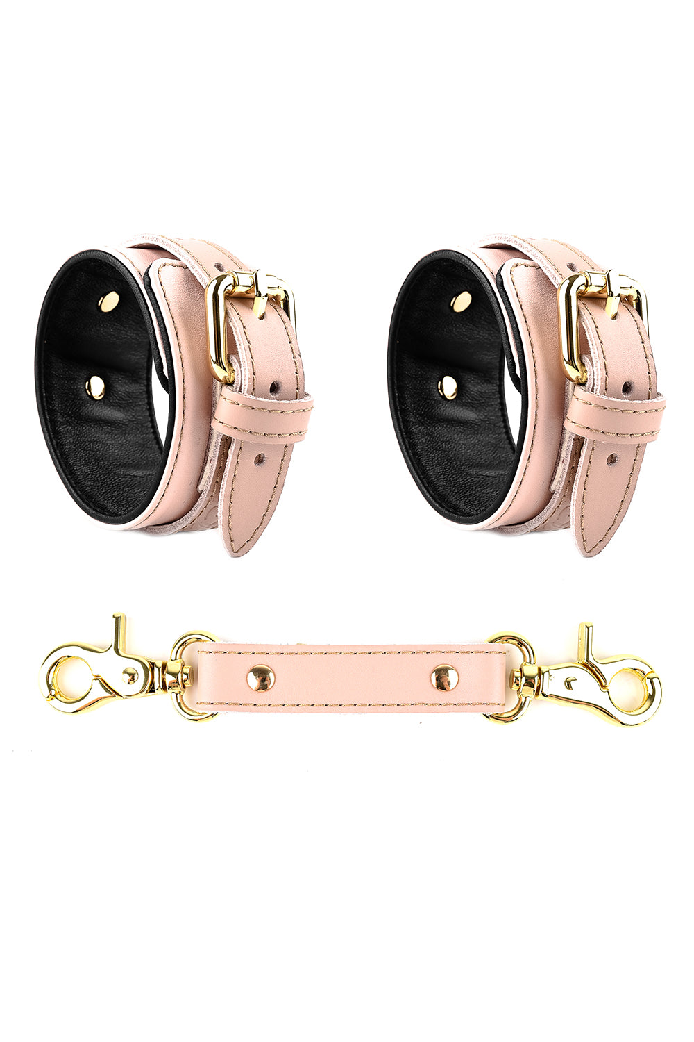 Cuffs for wrists, for ankles. Classic style