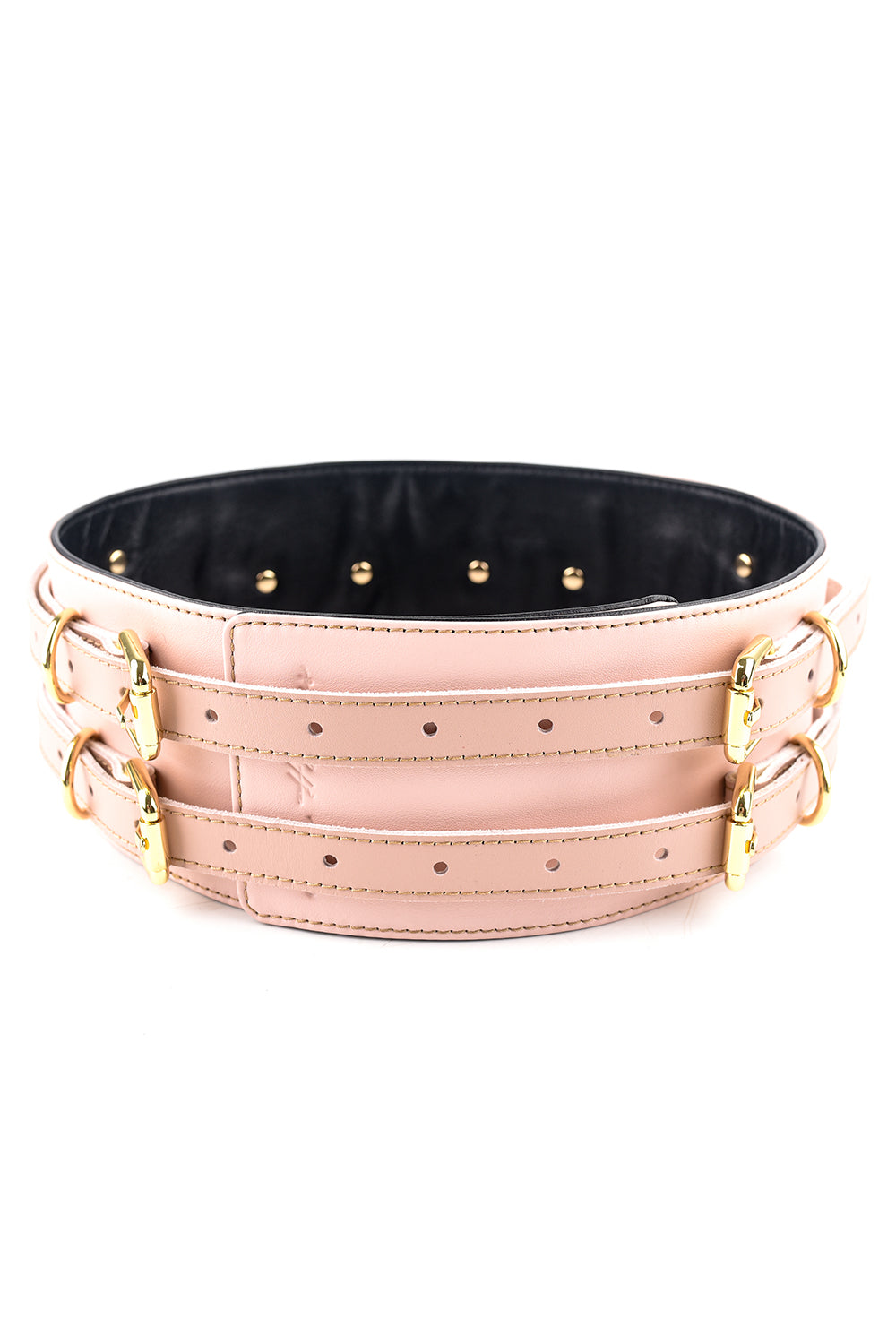Leather Waist Belt. Black