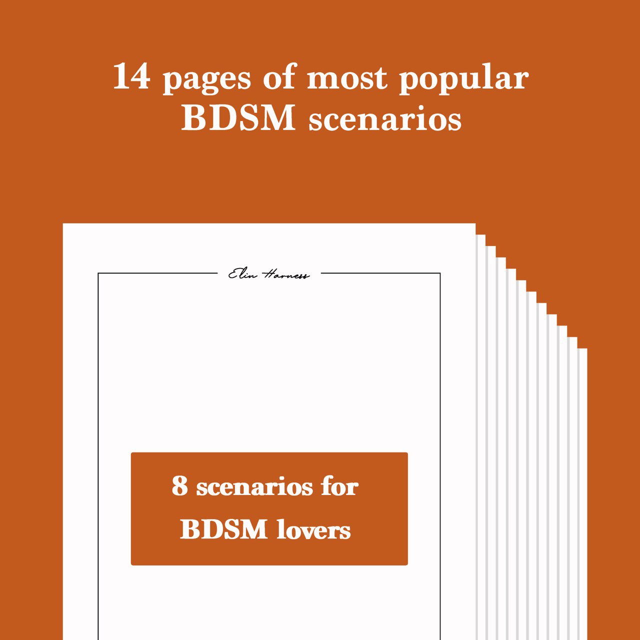 8 most popular scenarios for BDSM lovers
