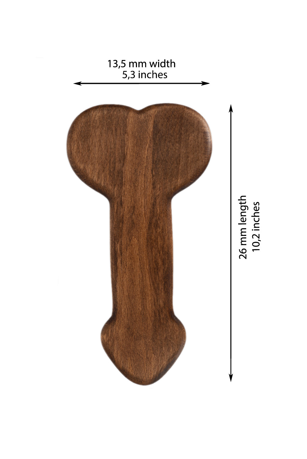 Wooden Paddle - BDSM Spanking Punishment Fetish Paddle
