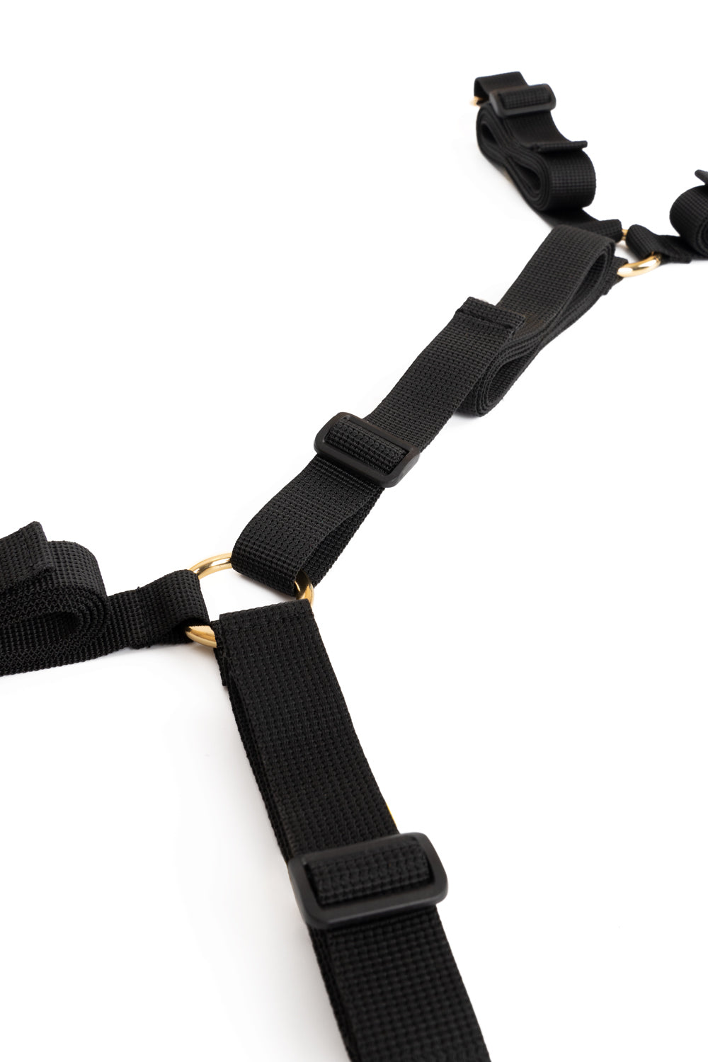 Bed Restraints, BDSM Strap, Restraint Set (cuffs not included)