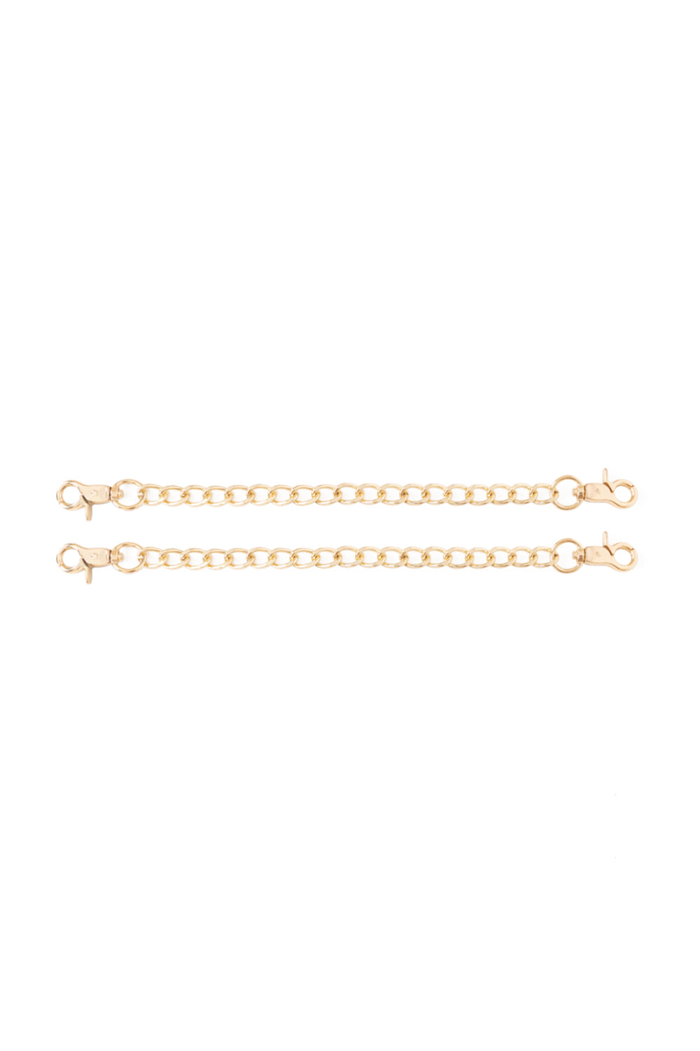 Set of 2 Standard chain connectors with carabiners for cuffs, belt, thighs