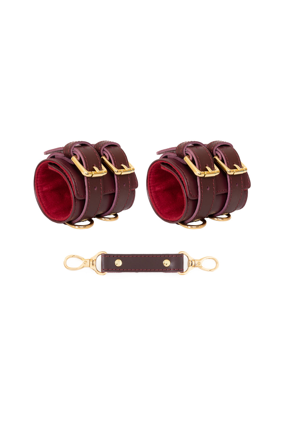 Wide Handcuffs, Ankle cuffs, BDSM Leather Restraints