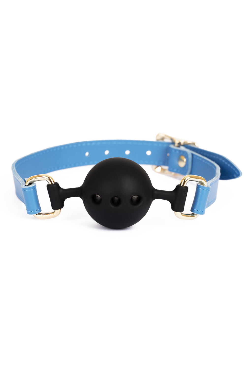 Soft Silicone Mouth Ball Gag. Burgundy