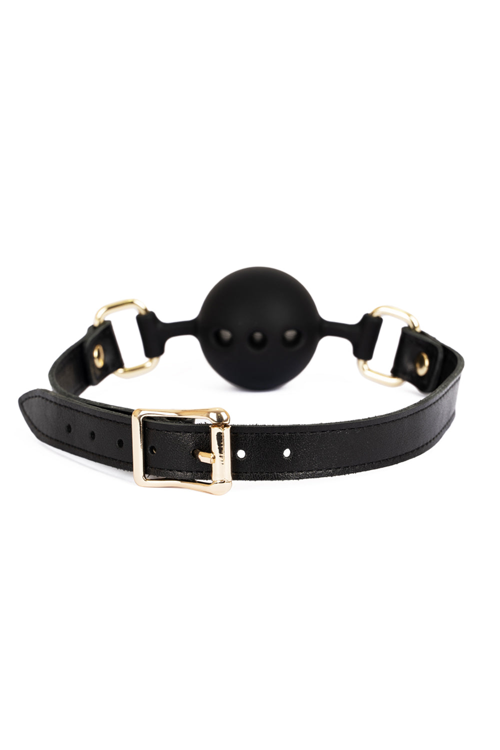 Soft Silicone Mouth Ball Gag. Burgundy