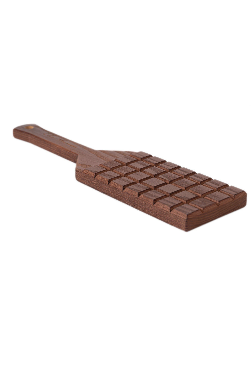 BDSM Wooden Spanking Paddle - Chocolate