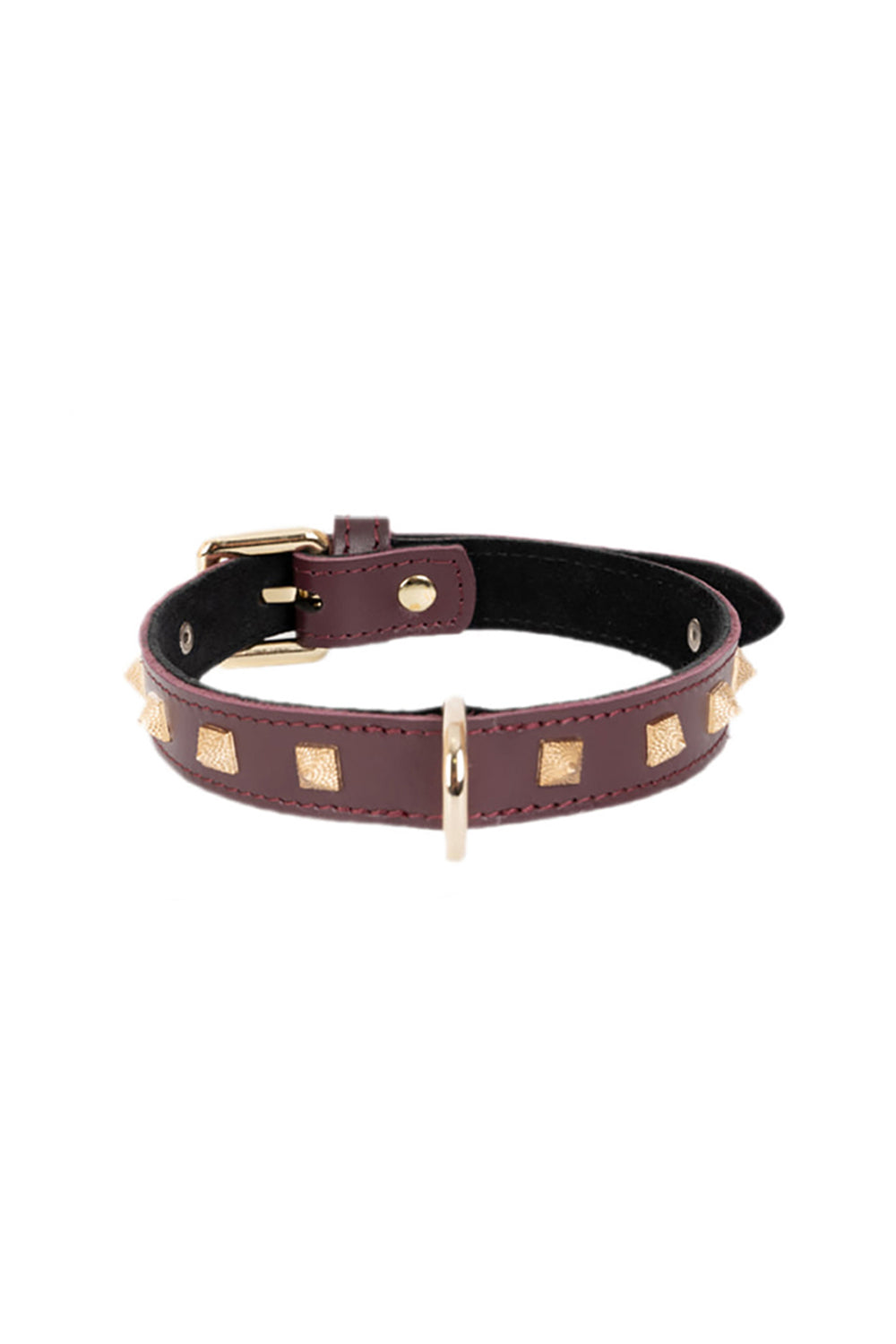 Everyday Leather Spiked Choker