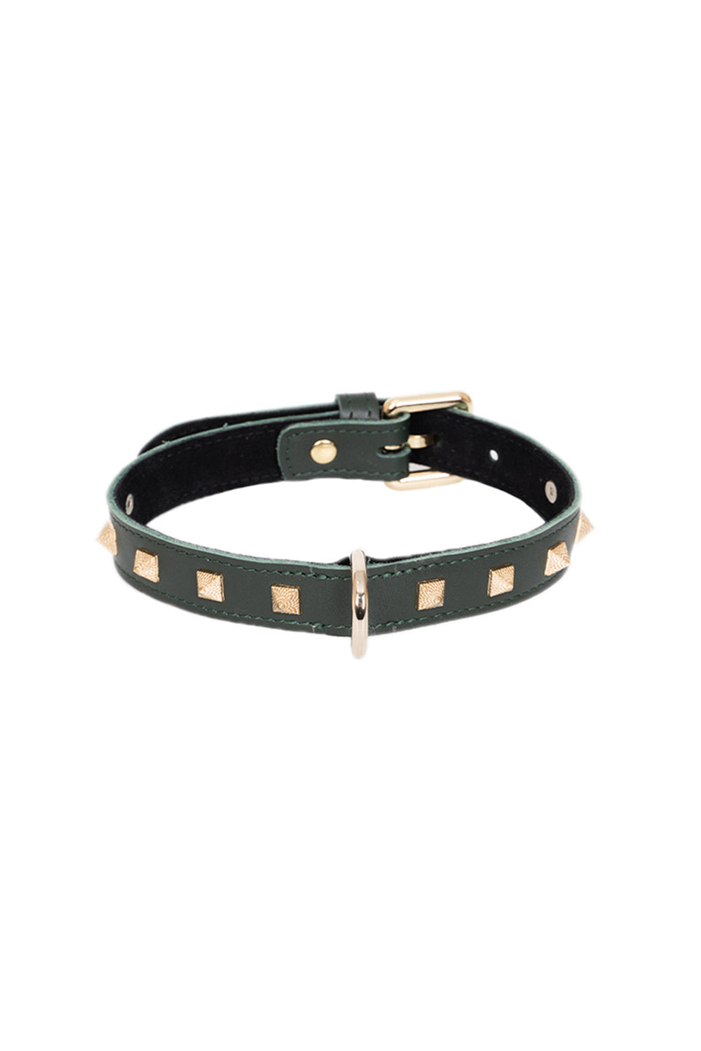 Everyday Leather Spiked Choker
