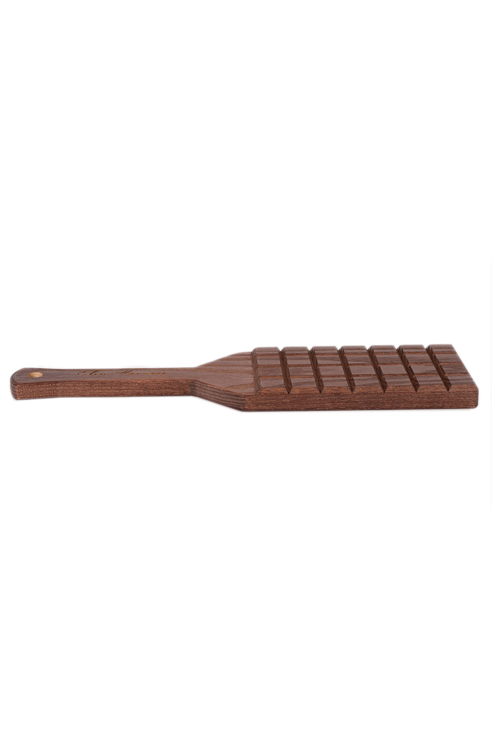 BDSM Wooden Spanking Paddle - Chocolate