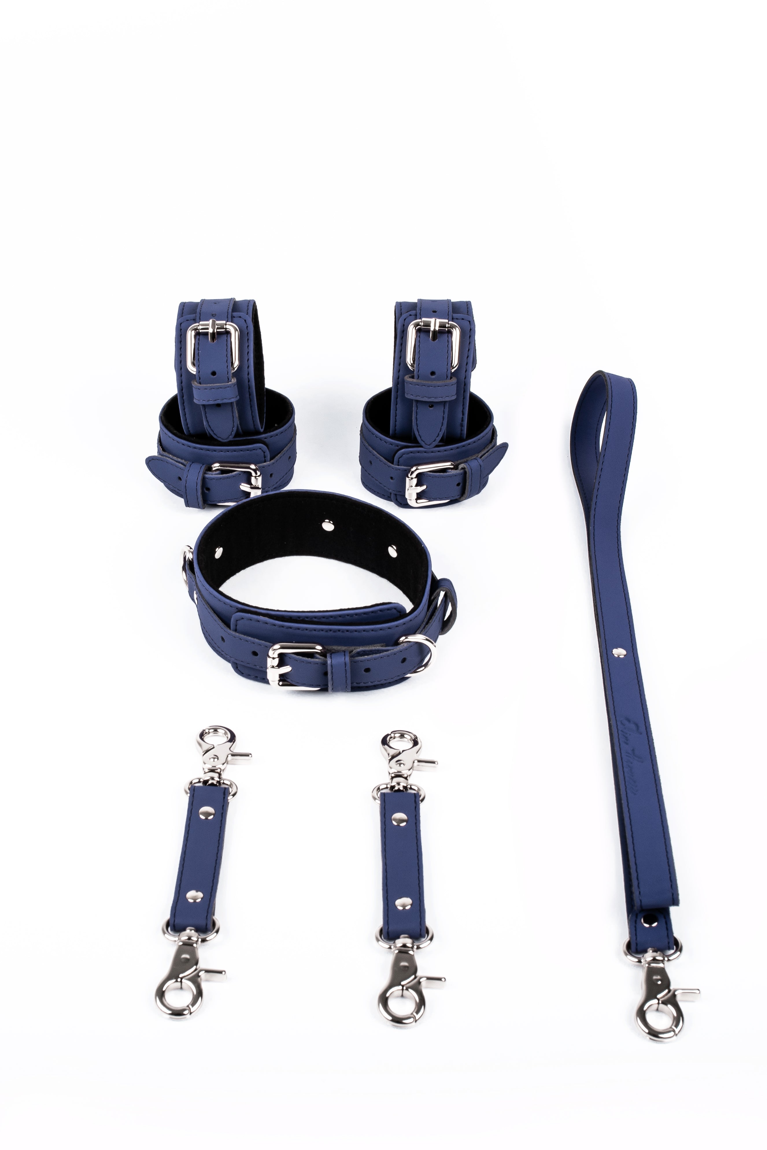 3 in 1 Vegan Leather Harness Bondage Set. 5 colors