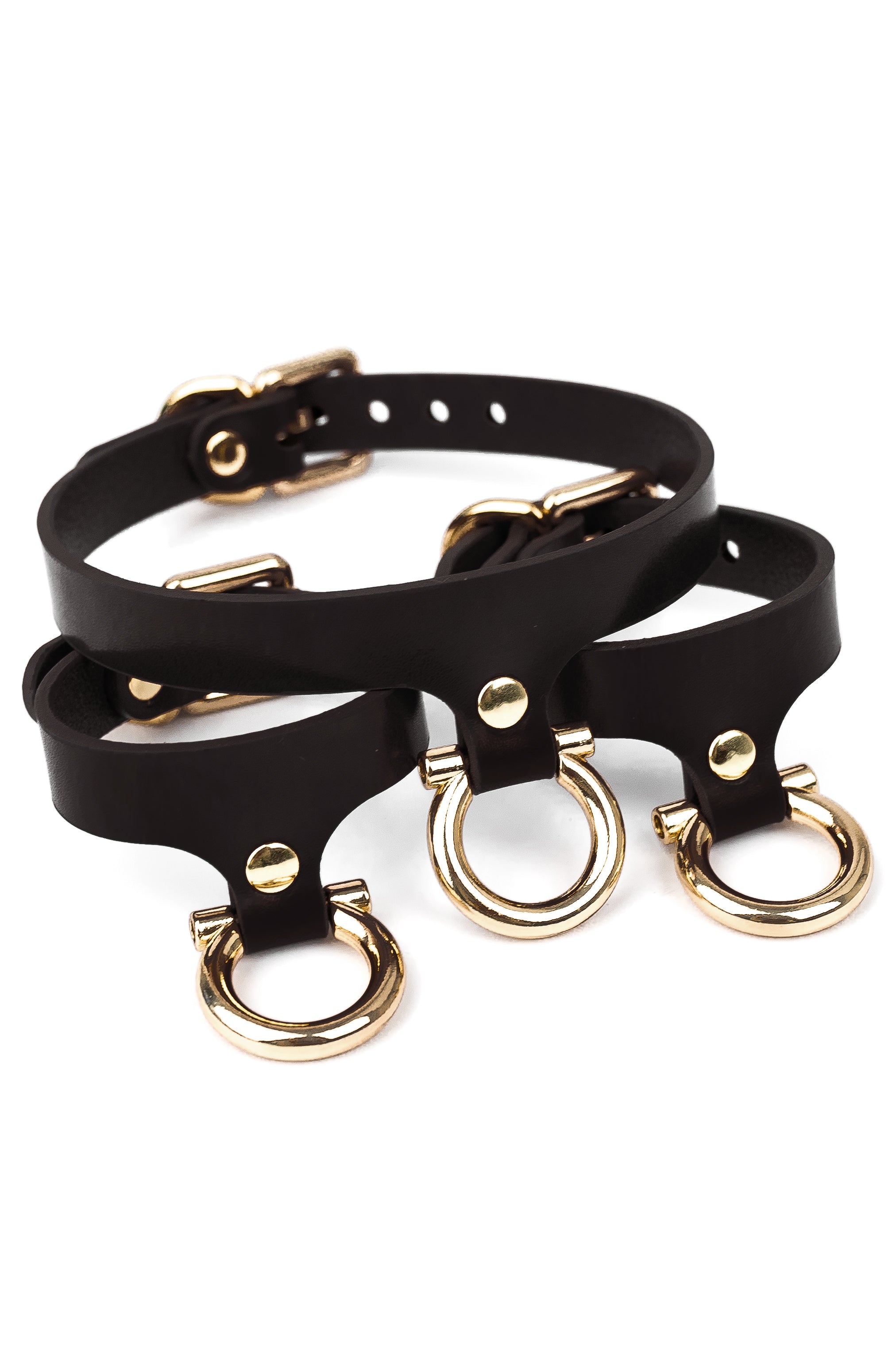 Set “Horseshoe” Cuffs And Collar