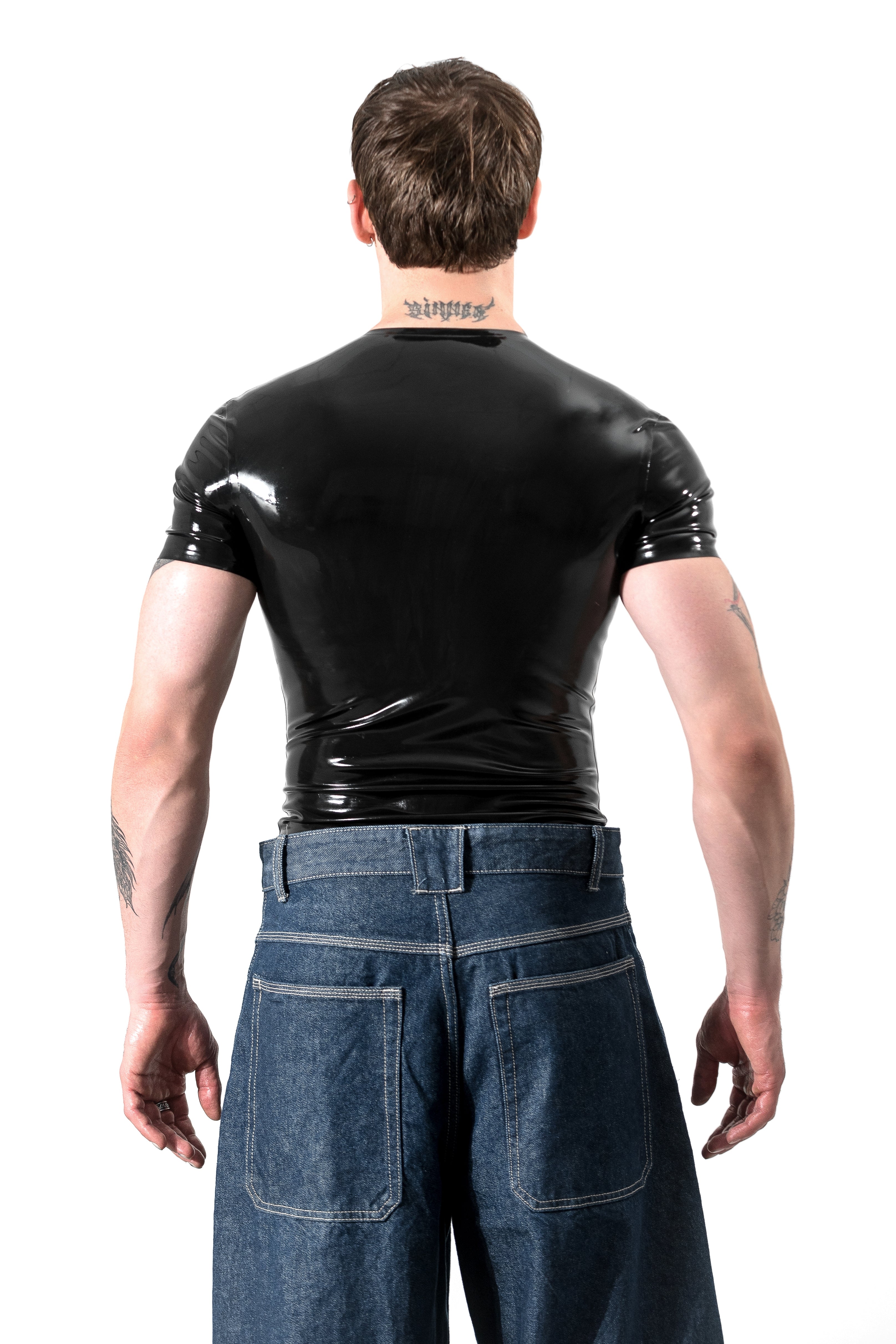Latex T-shirt for men