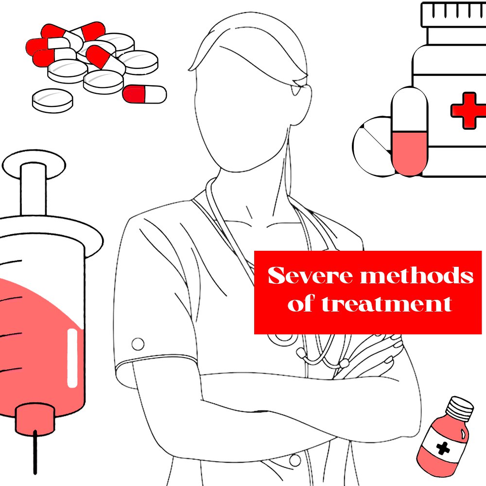 Role-playing scenario: Severe methods of treatment