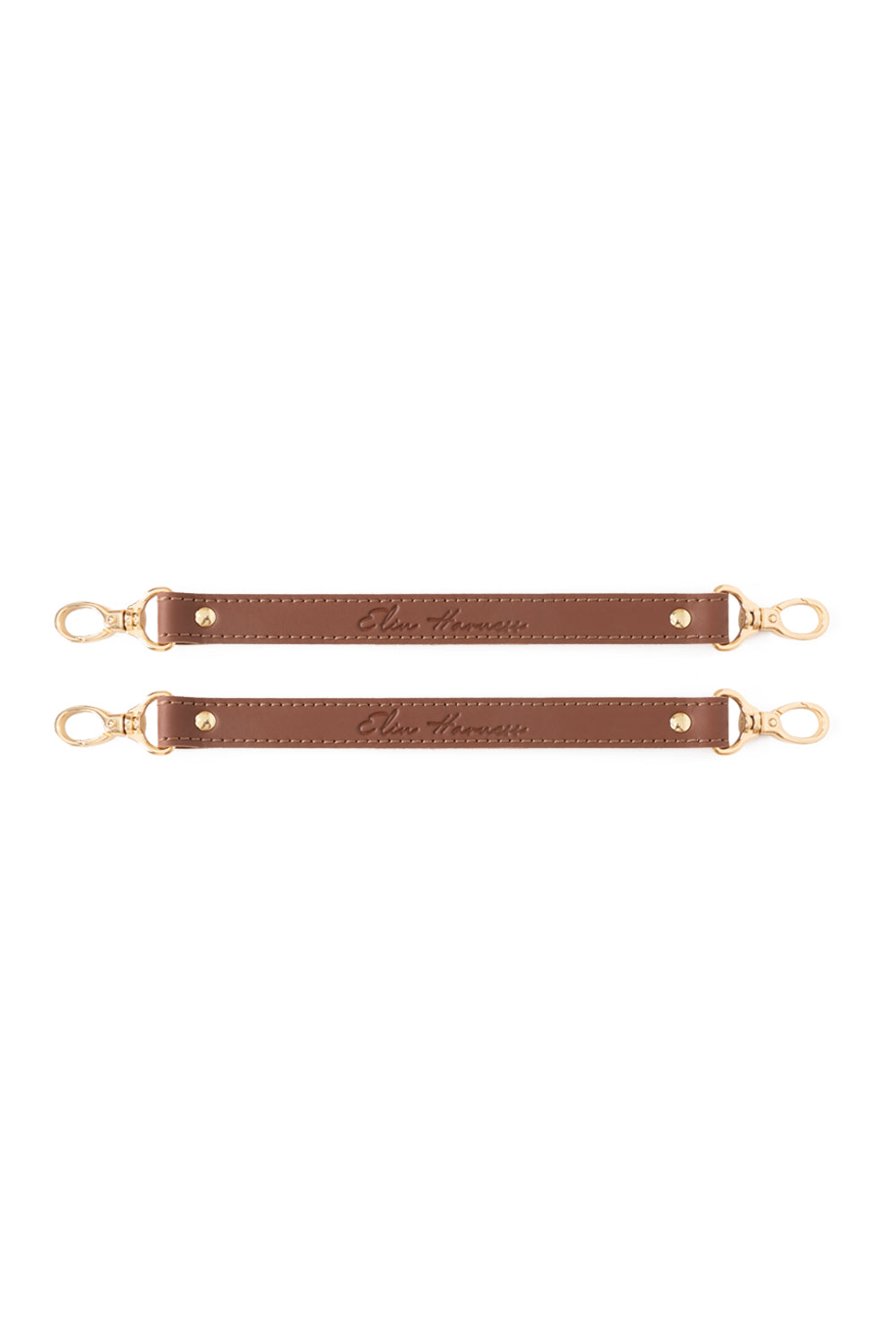 2-Way Extended Leather Connector. Set of 2 Straps for Fixation