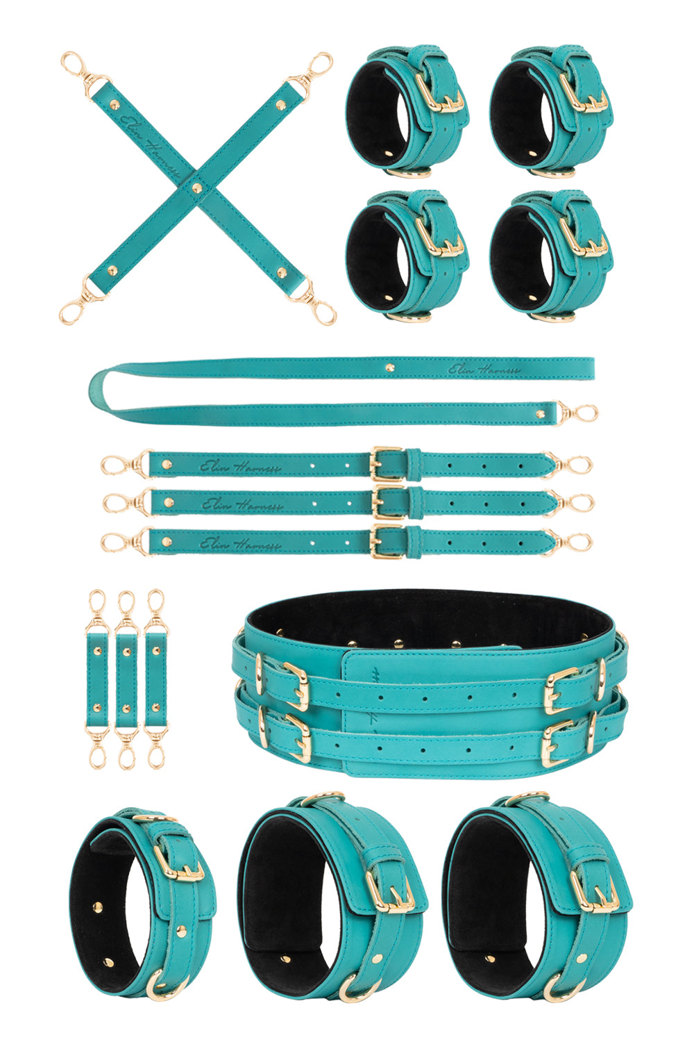 CRAZY HORSE Full Leather Set. 10 colors