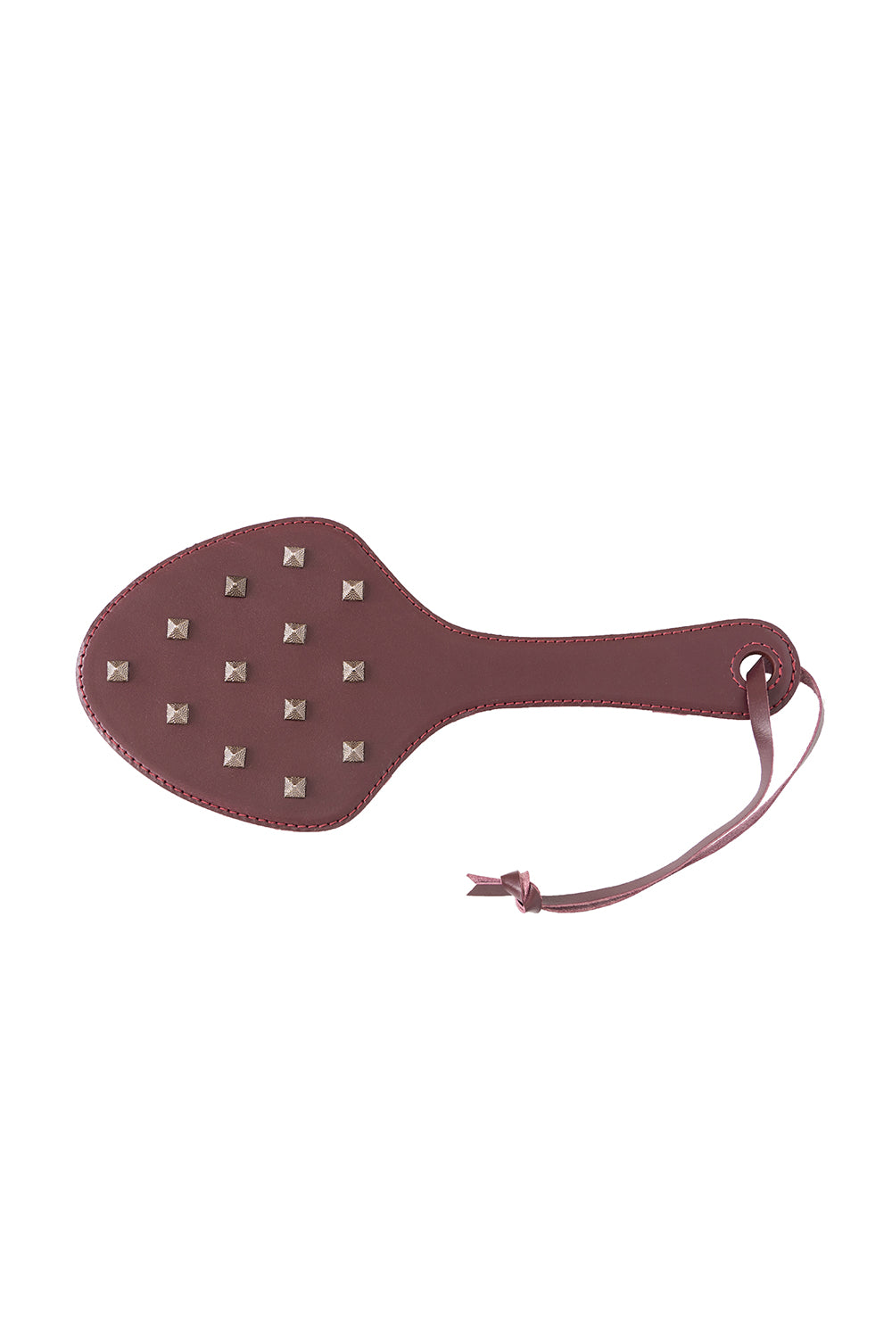 Genuine Leather Spanking Paddle with Spikes