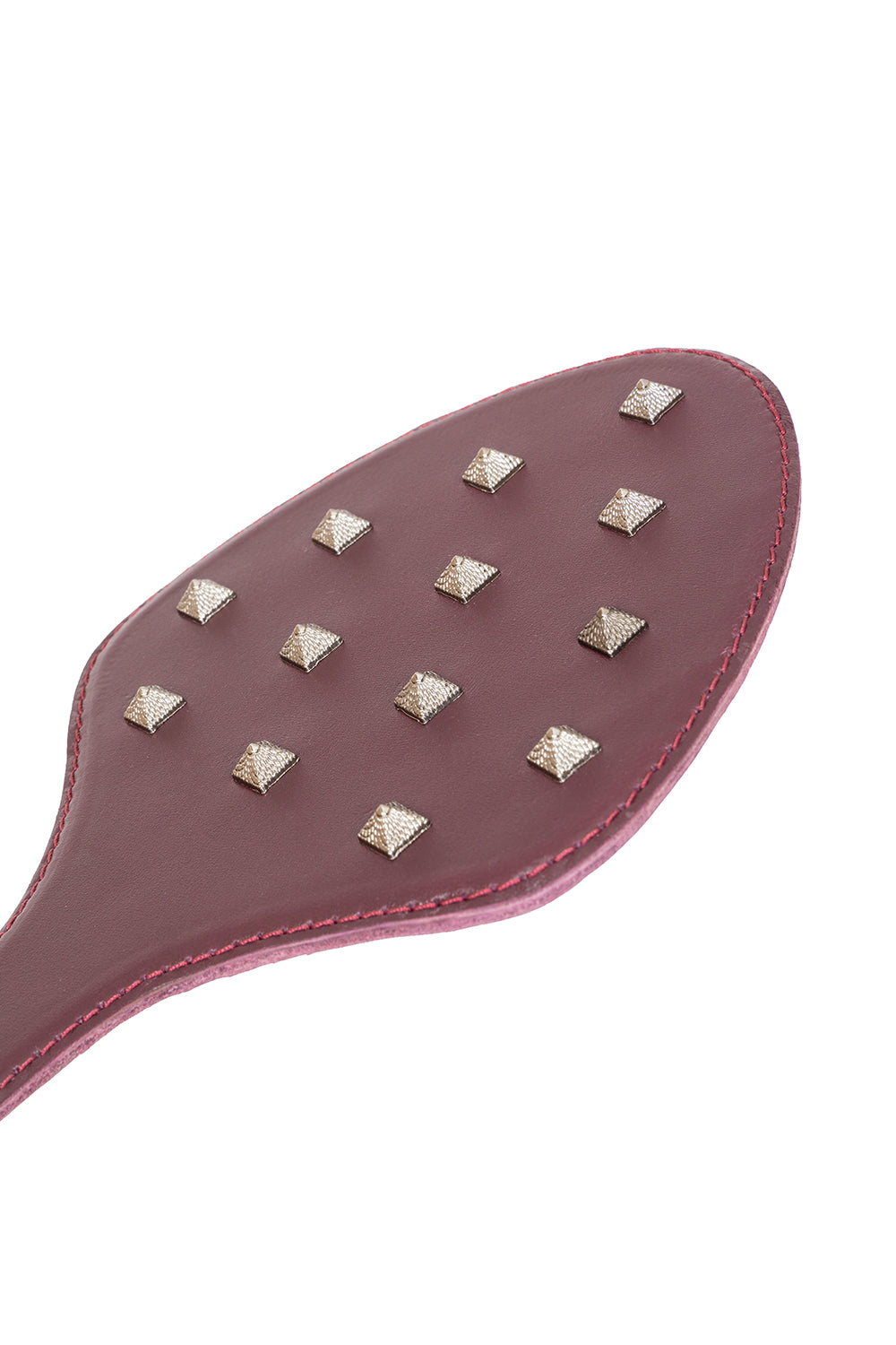 Genuine Leather Spanking Paddle with Spikes